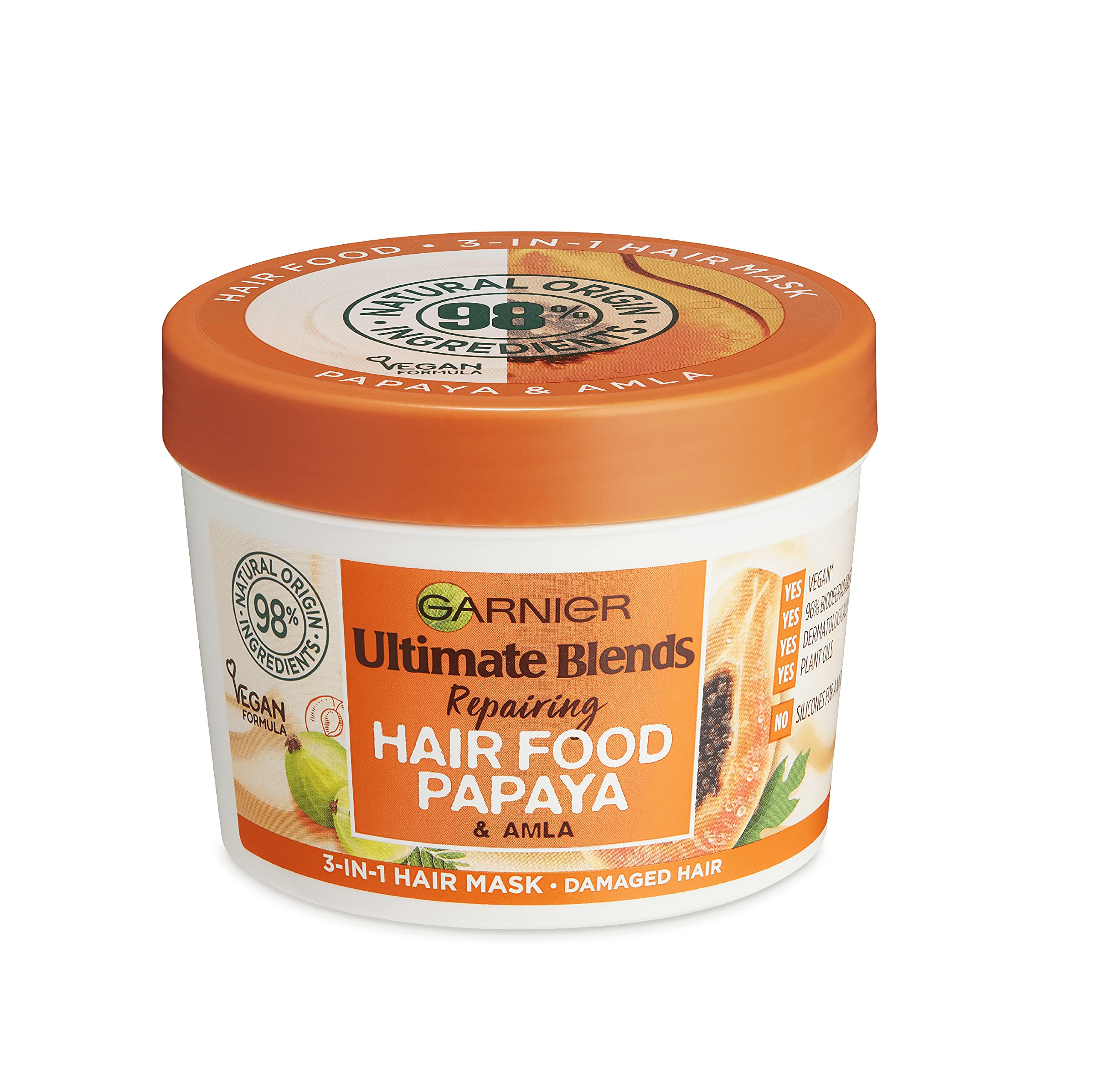 Foto 2 pulgar | Mascarilla Capilar Garnier Ultimate Blends Hair Food Papaya - Venta Internacional.