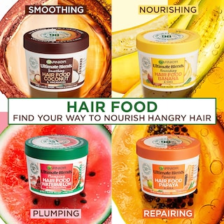 Foto 2 | Mascarilla Capilar Garnier Ultimate Blends Hair Food Papaya - Venta Internacional.