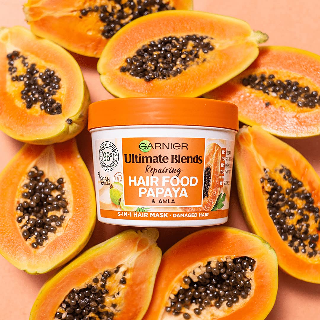 Foto 5 pulgar | Mascarilla Capilar Garnier Ultimate Blends Hair Food Papaya - Venta Internacional.
