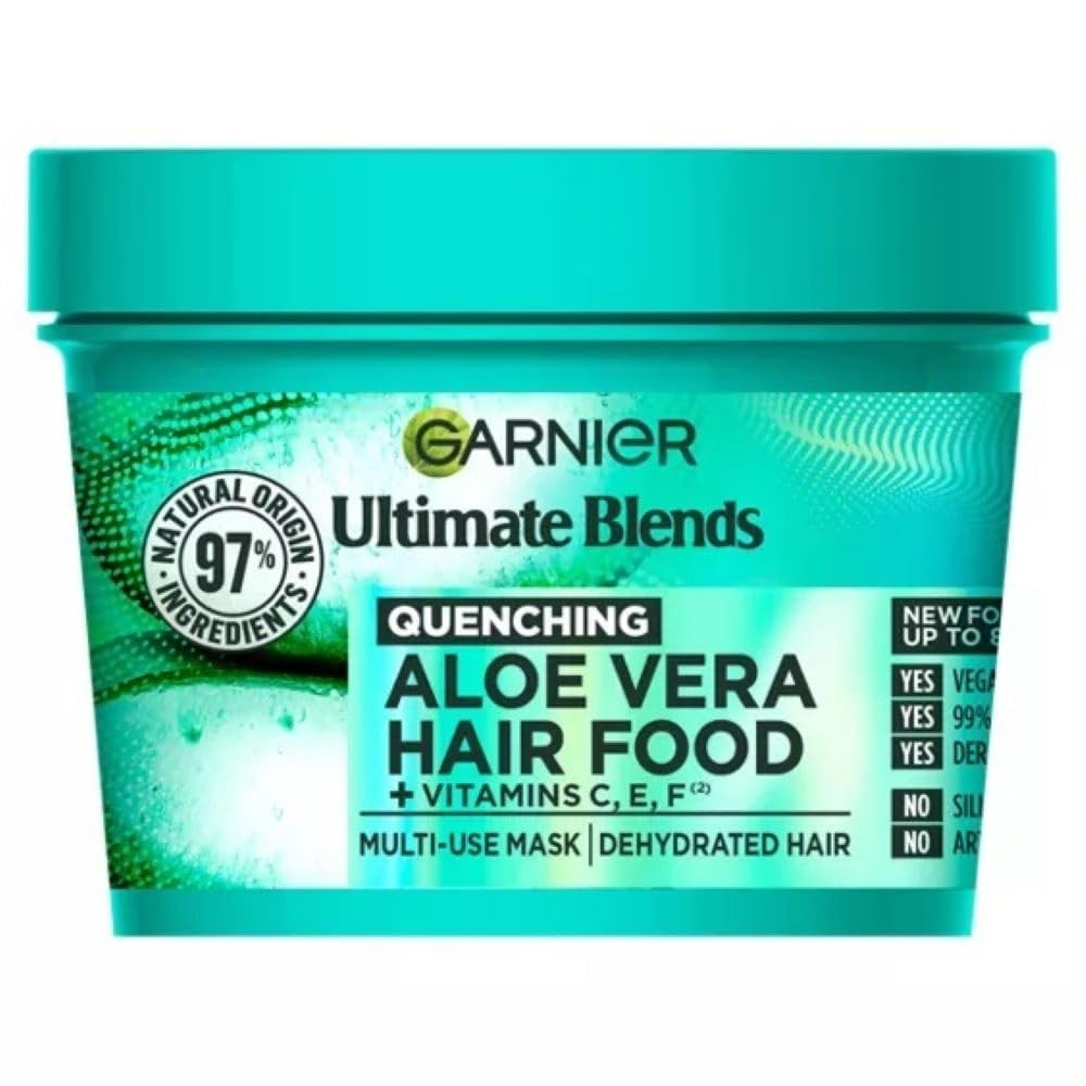 Mascarilla De Tratamiento Capilar Garnier Hair Food 400 Ml Con Aloe Vera - Venta Internacional.
