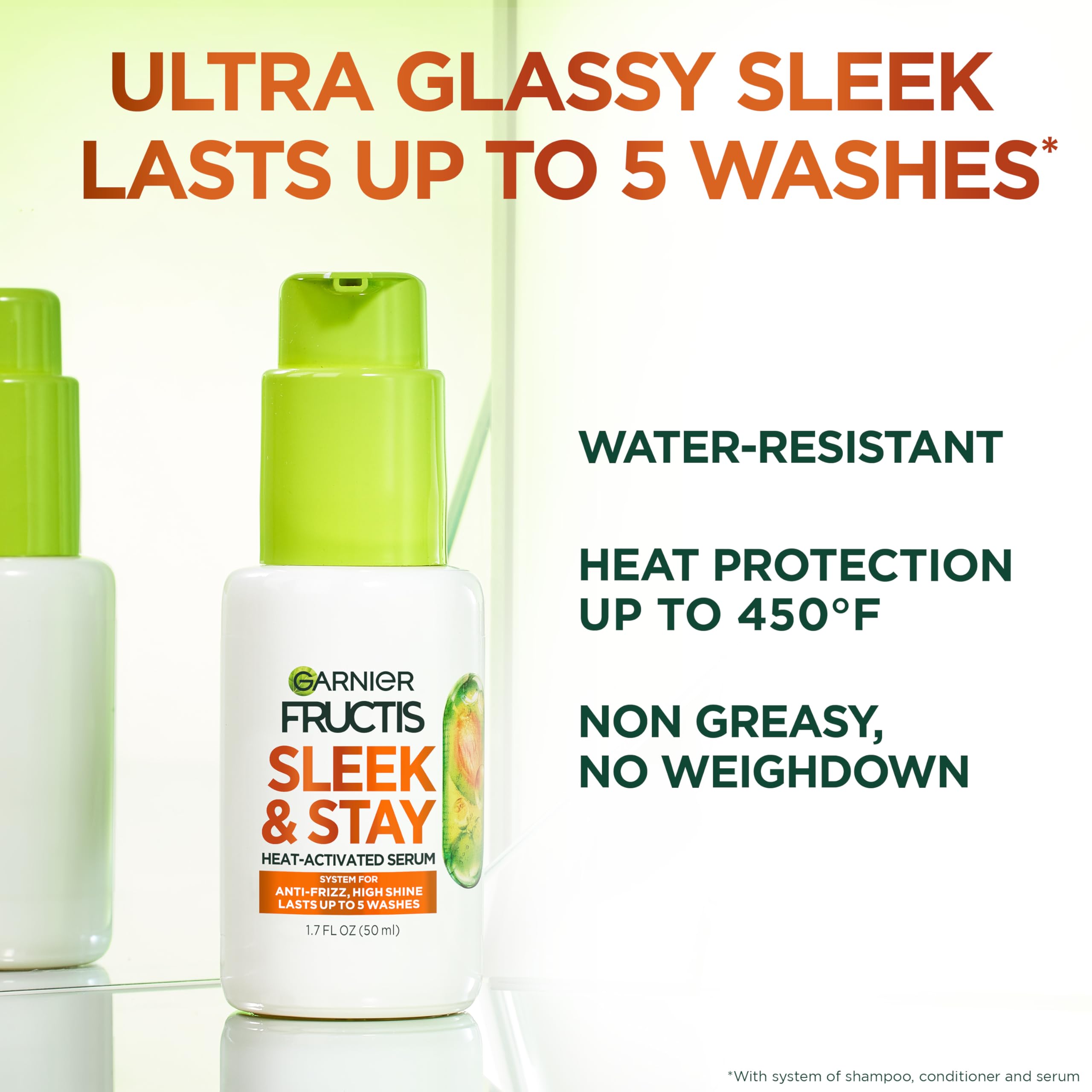 Foto 3 pulgar | Sérum Capilar Garnier Fructis Sleek And Shine Sleek And Stay - Venta Internacional.