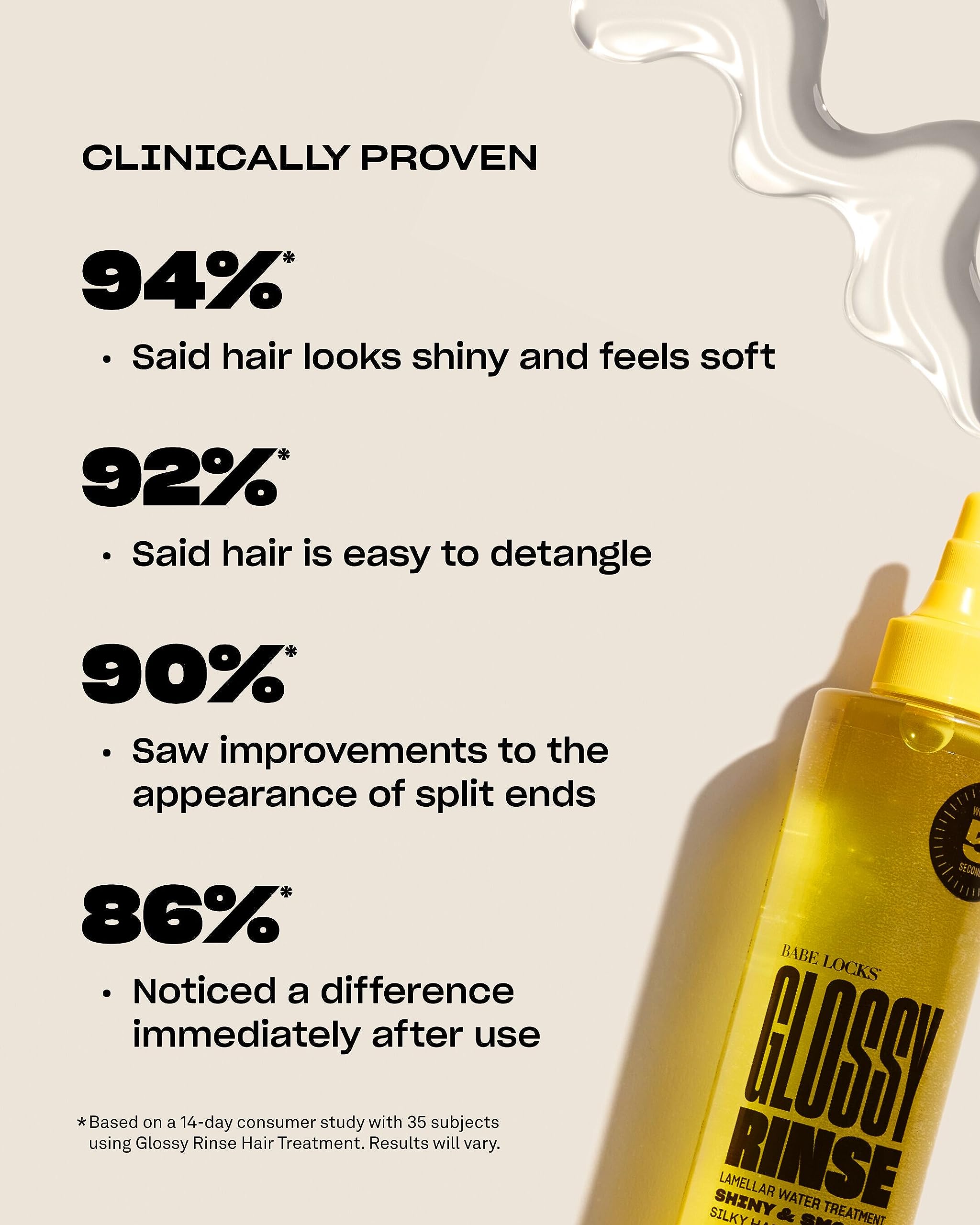 Foto 3 pulgar | Tratamiento De Enjuague Brillante Babe Original Babe Locks 250 Ml - Venta Internacional.