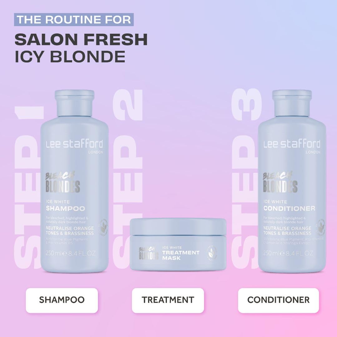 Foto 5 pulgar | Mascarilla Capilar Lee Stafford Blue Tonificante Blonde 200 Ml - Venta Internacional