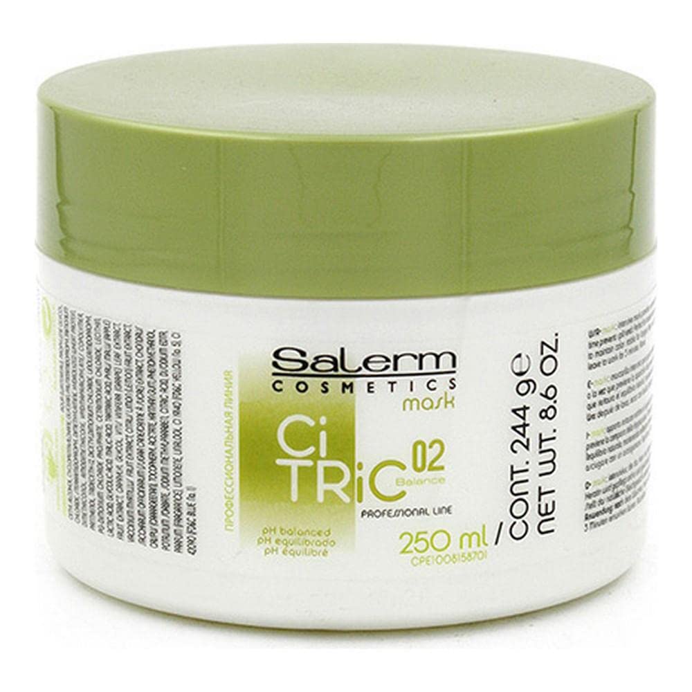 Mascarilla Capilar Salerm Citric Balance 02 250ml - Venta Internacional.