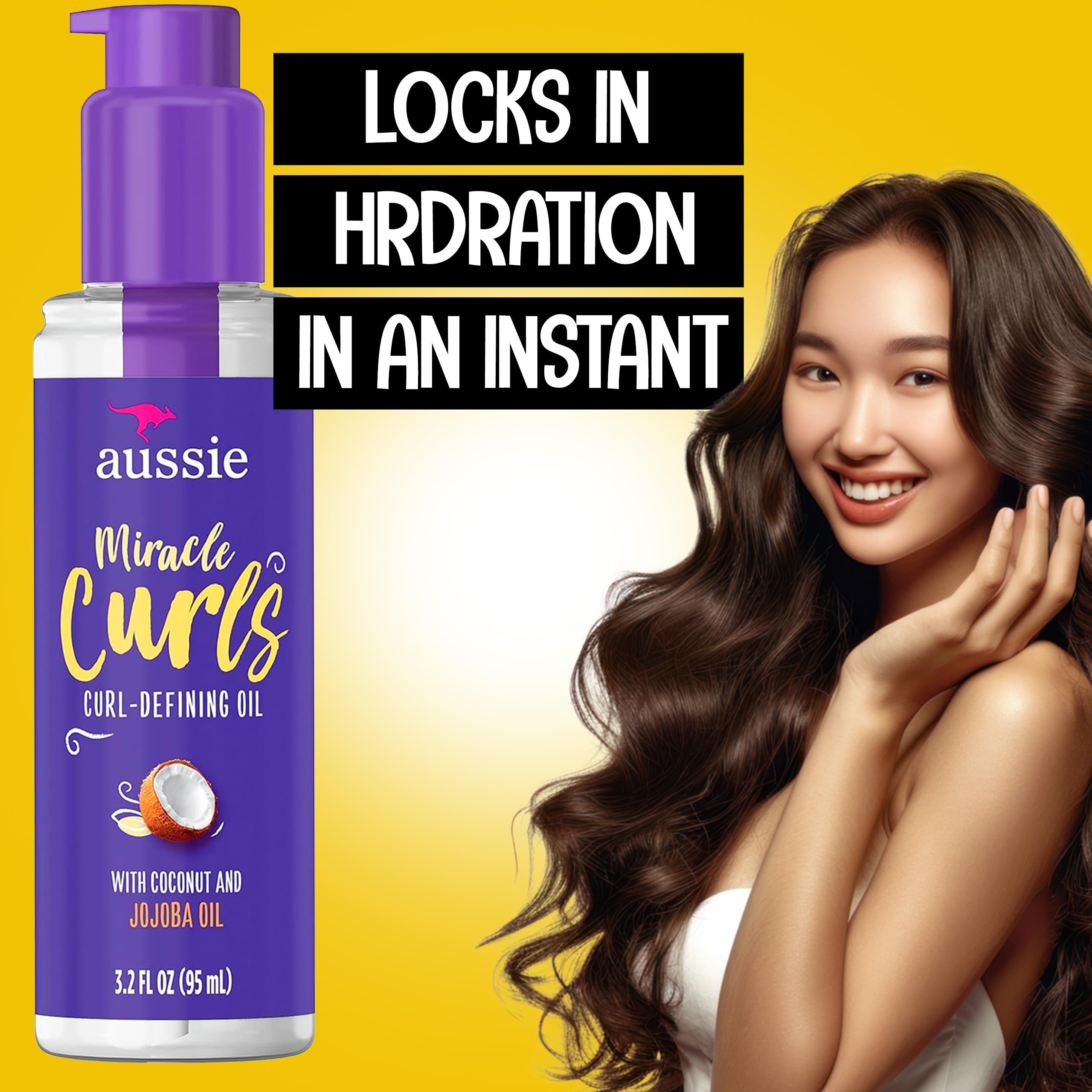 Foto 5 pulgar | Tratamiento Capilar Aussie Miracle Curls Defining Oil 100 Ml X3 - Venta Internacional.
