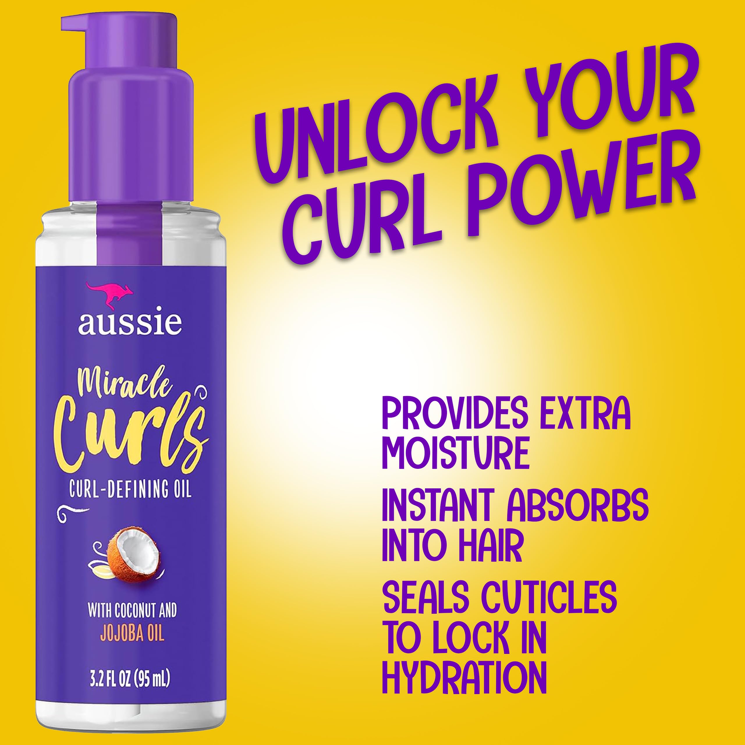 Foto 6 pulgar | Tratamiento Capilar Aussie Miracle Curls Defining Oil 100 Ml X3 - Venta Internacional.