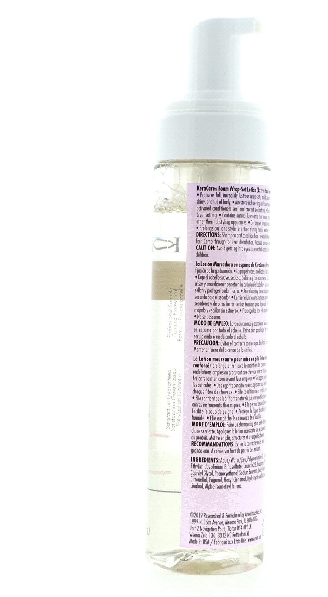 Foto 6 pulgar | Loción Envolvente en Espuma Avlon Kera Care Extra Hold 240 Ml - Venta Internacional