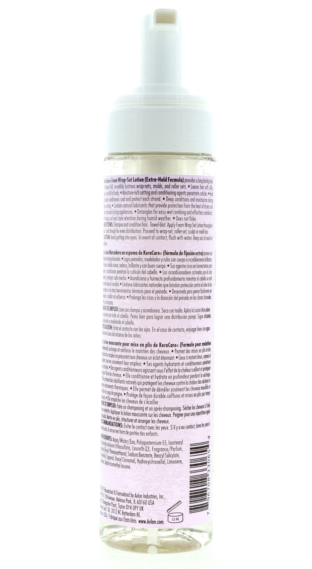 Foto 8 pulgar | Loción Envolvente en Espuma Avlon Kera Care Extra Hold 240 Ml - Venta Internacional