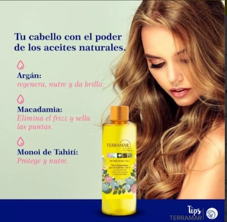 Foto 2 | Aceite para Cabello 3 en 1 Terramar 120 ml