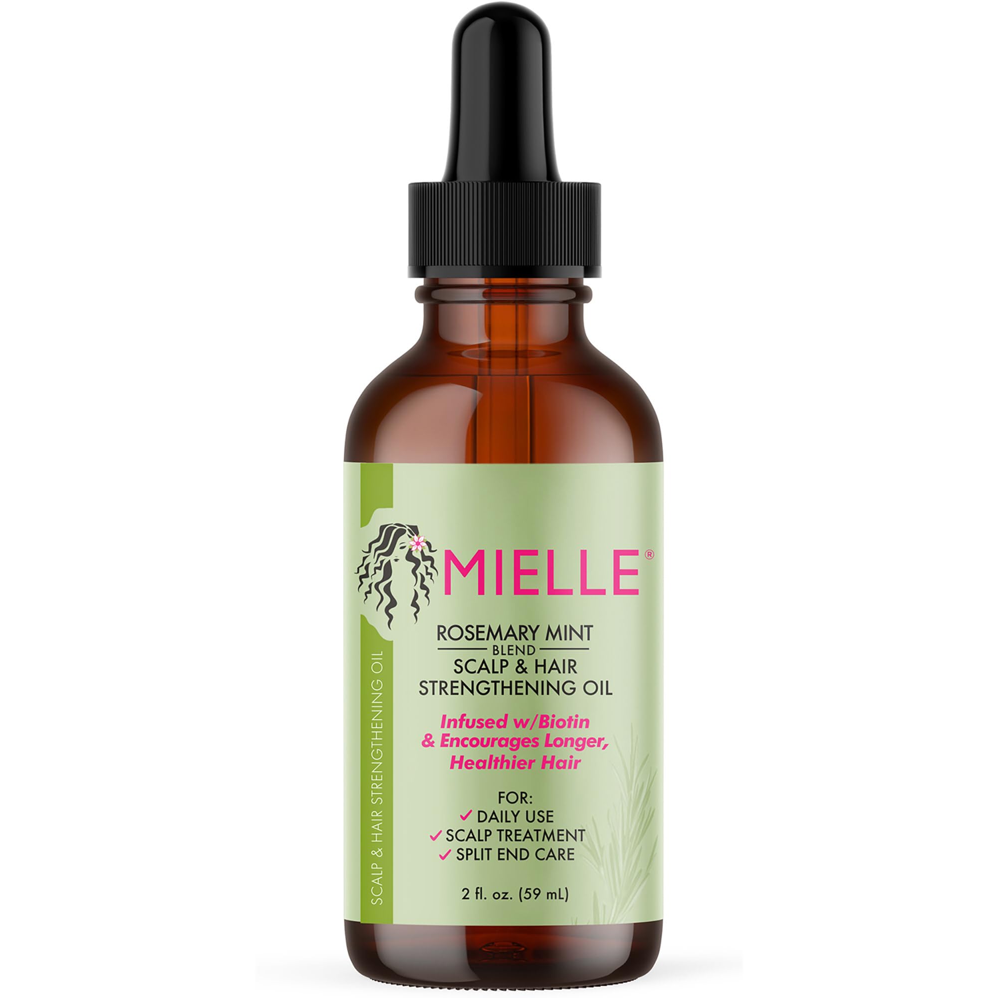 Foto 2 pulgar | Aceite Para Fortalecer El Cuero Cabelludo Y El Cabello Mielle Organics Rosemary Mint - Venta Internacional.