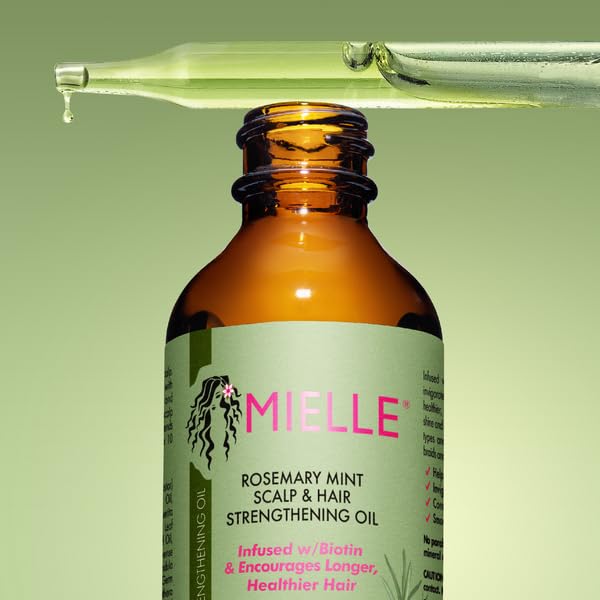 Foto 4 pulgar | Aceite Para Fortalecer El Cuero Cabelludo Y El Cabello Mielle Organics Rosemary Mint - Venta Internacional.