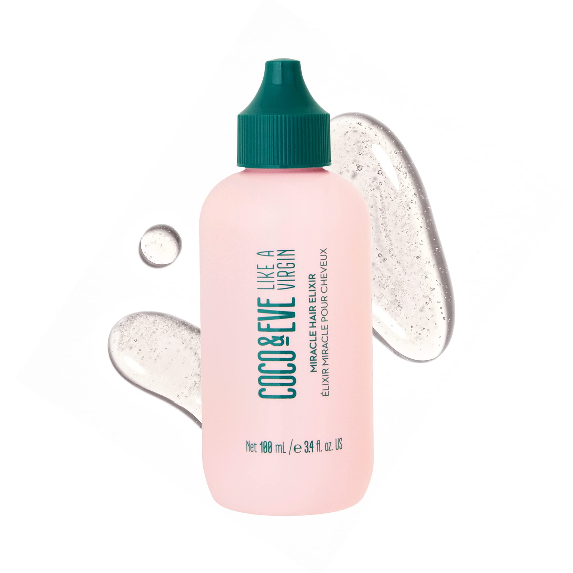 Elixir Para El Cabello Coco & Eve Miracle Con Aceite De Coco Y Ácido Hialurónico - Venta Internacional.