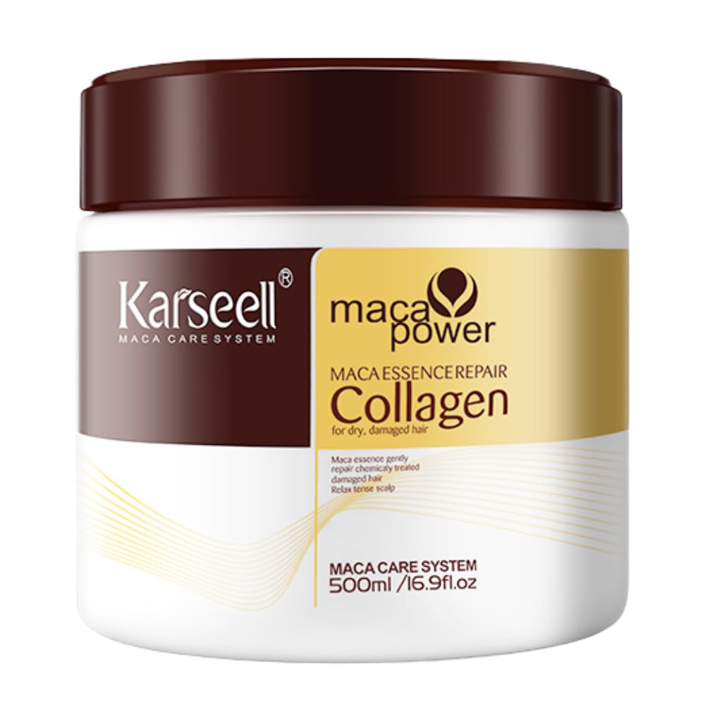 Foto 1 | Tratamiento Capilar Karseell Collagen Deep Repair Con Aceite De Argán, 500 Ml - Venta Internacional.