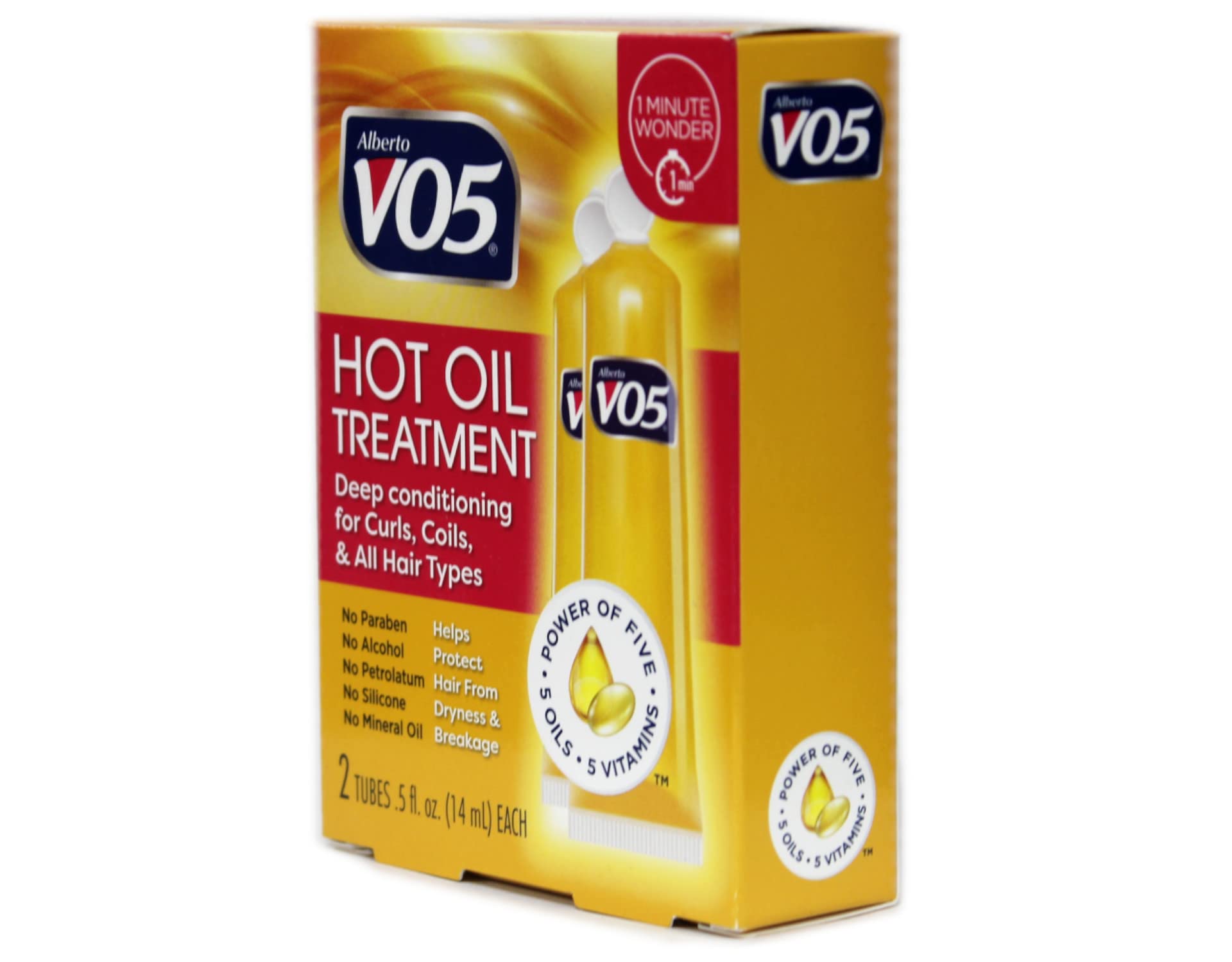 Foto 4 pulgar | Tratamiento Hidratante Con Aceite Caliente Vo5, 2 Tubos, 15 Ml - Venta Internacional.