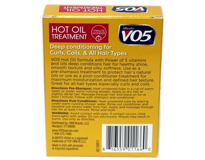 Foto 4 | Tratamiento Hidratante Con Aceite Caliente Vo5, 2 Tubos, 15 Ml - Venta Internacional.