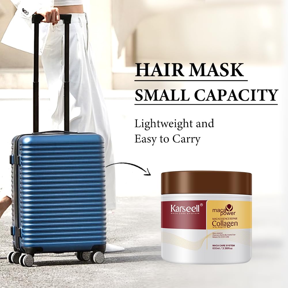 Foto 6 | Tratamiento Capilar Karseell Collagen Deep Repair, 100 Ml, Aceite De Argán - Venta Internacional.