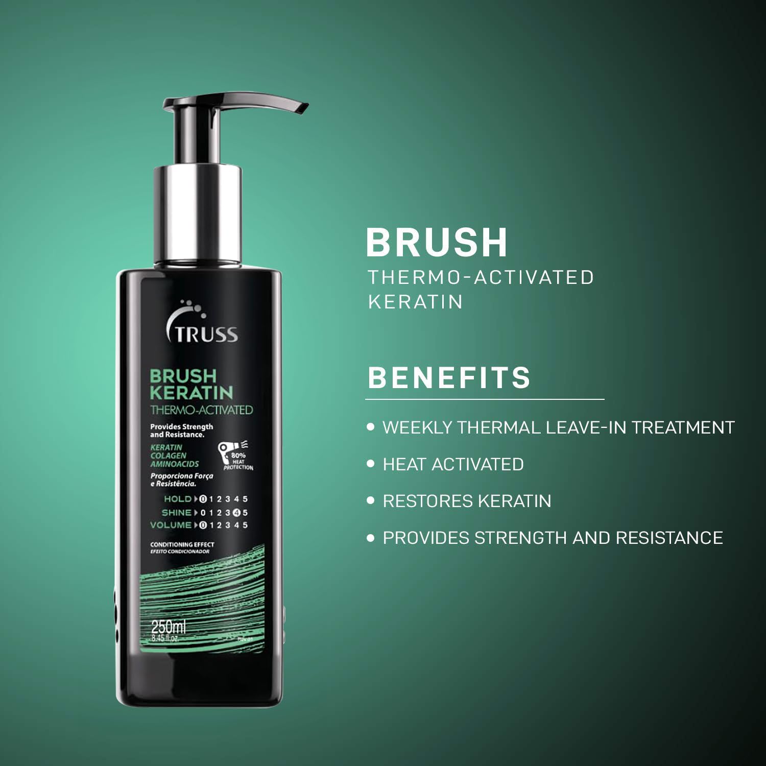 Foto 6 pulgar | Tratamiento Reparador Capilar Truss Brush Intensive Leave-in - Venta Internacional.
