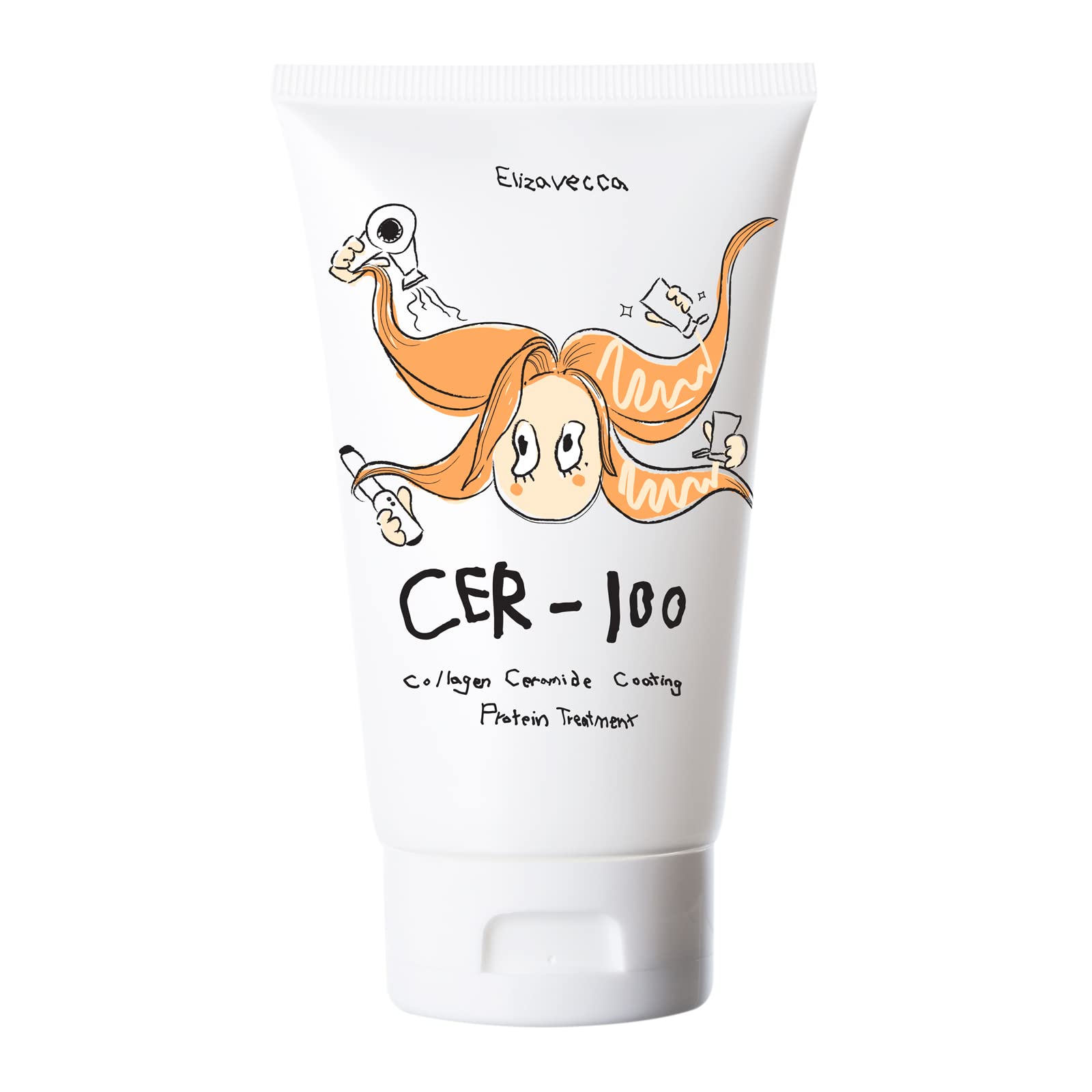 Tratamiento Capilar Elizavecca Cer-100 Revestimiento De Colágeno 100 Ml - Venta Internacional.