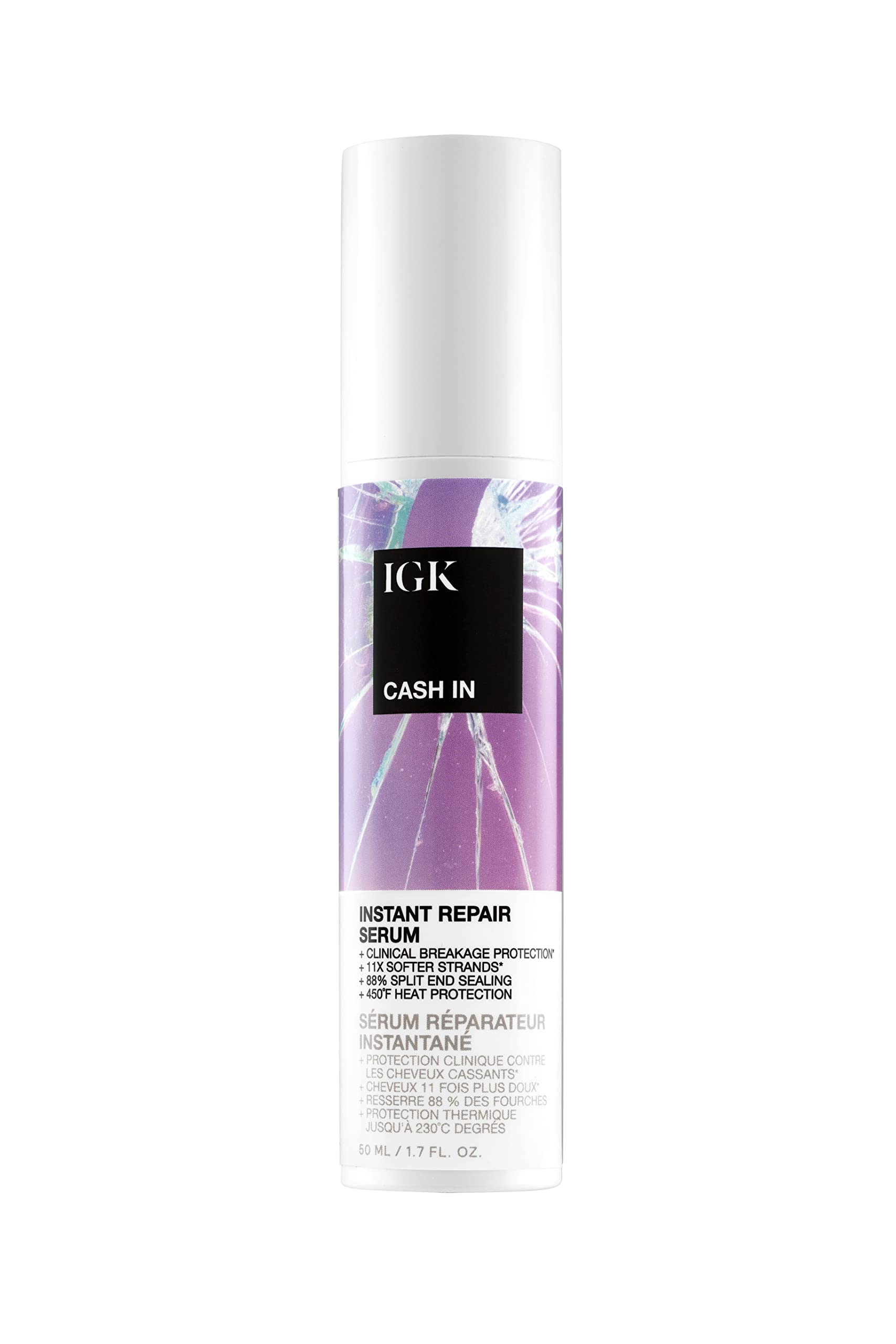 Sérum Igk Cash In Instant Repair Con Protección Contra Roturas De 50 Ml - Venta Internacional.