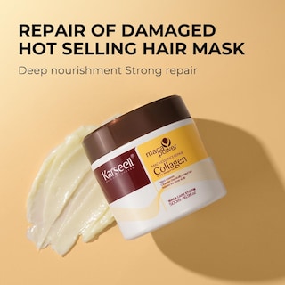 Foto 3 | Set De Tratamiento Capilar Karseell Collagen Con Mascarilla Capilar Y Aceite De Argán - Venta Internacional.