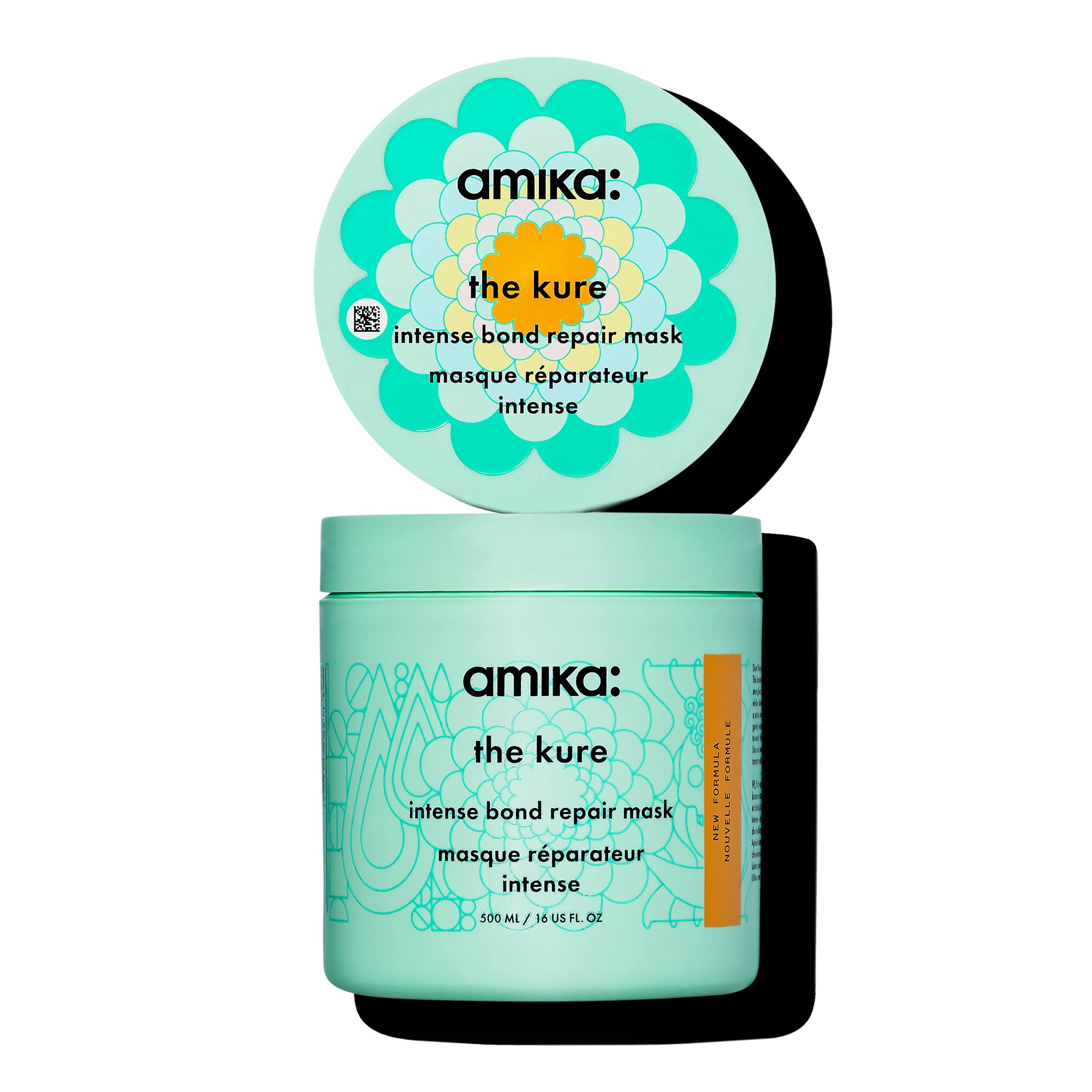 Mascarilla Capilar Amika The Kure Intense Bond Repair 500 Ml Signature - Venta Internacional.