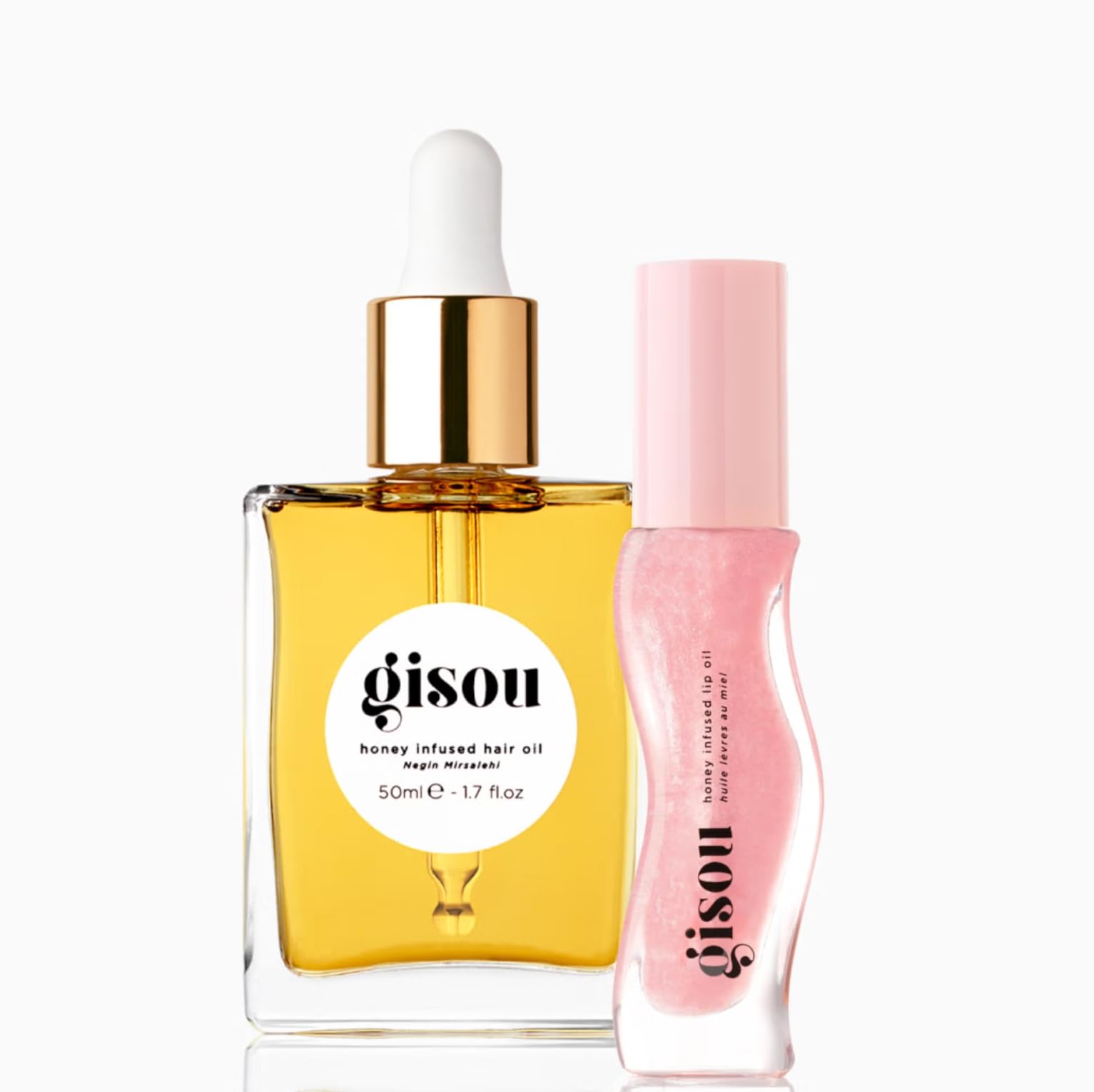 Foto 3 | Aceite Capilar Value Set Gisou Honey Gloss & Go Con Infusión De Miel - Venta Internacional.