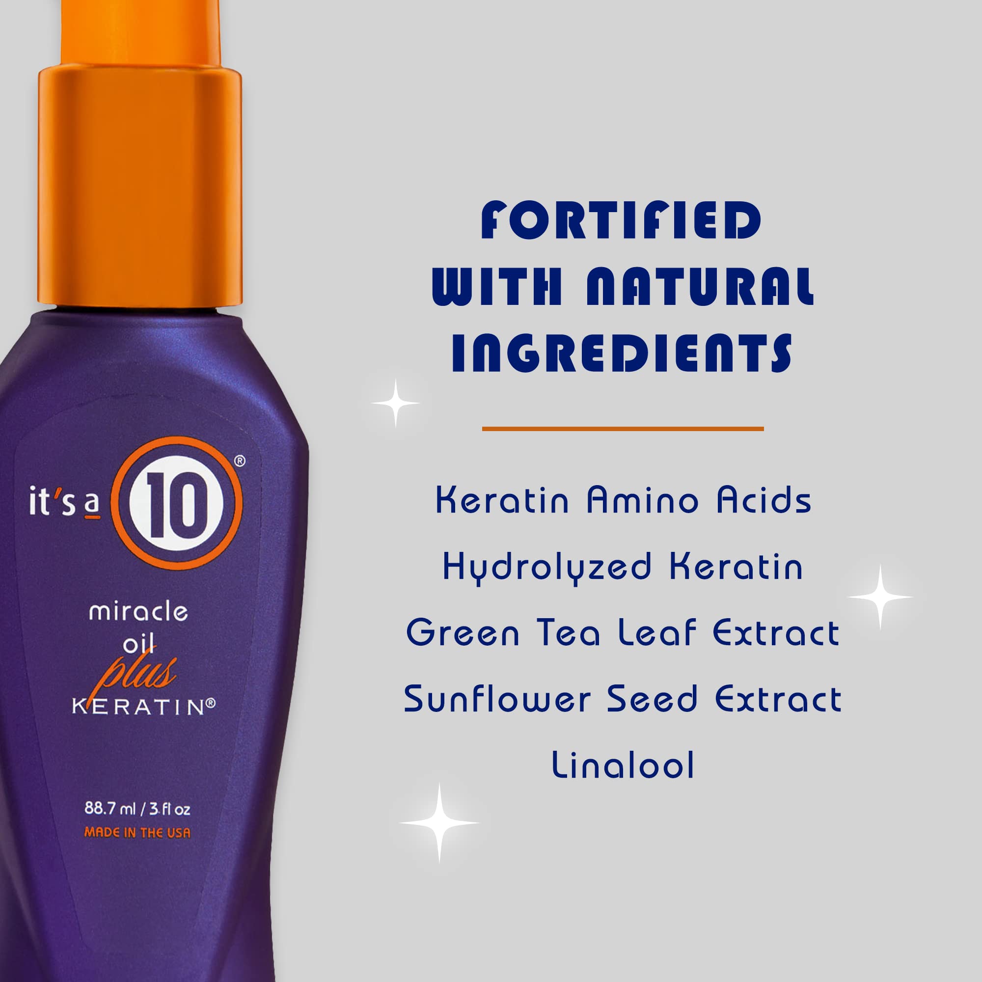 Foto 4 pulgar | Haircare It's A 10 Miracle Oil Plus Keratin 90 Ml (paquete De 2) - Venta Internacional.