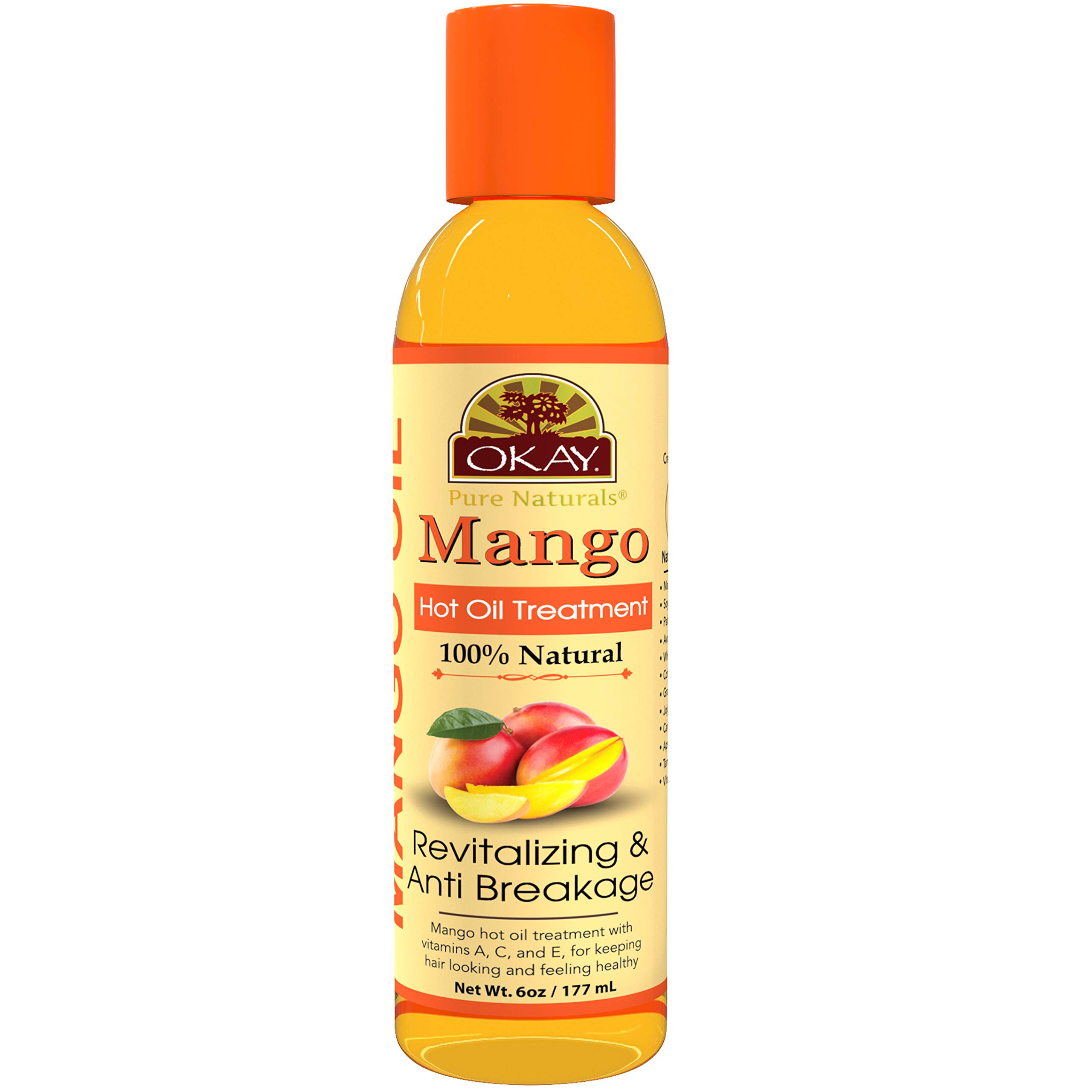 Tratamiento Con Aceite Caliente Okay Mango 117 Ml - Venta Internacional.