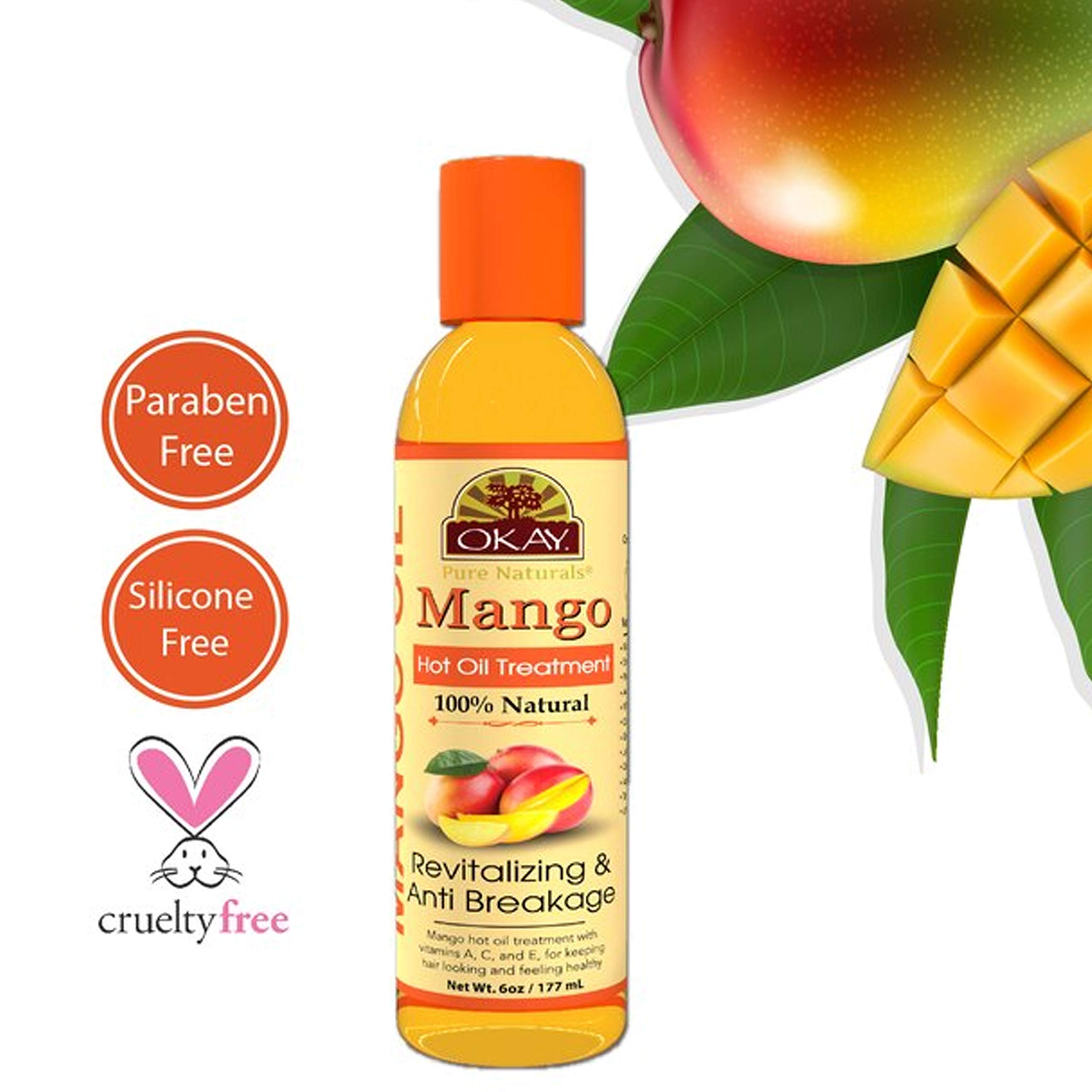 Foto 4 pulgar | Tratamiento Con Aceite Caliente Okay Mango 117 Ml - Venta Internacional.