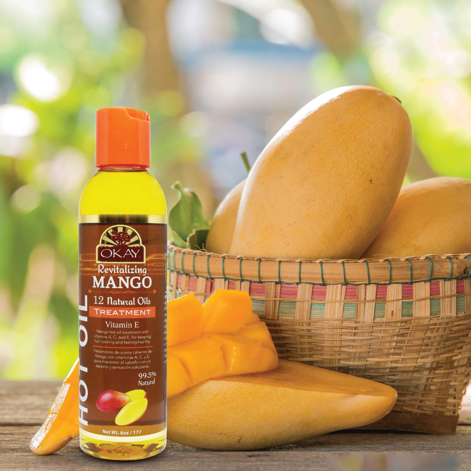 Foto 6 pulgar | Tratamiento Con Aceite Caliente Okay Mango 117 Ml - Venta Internacional.