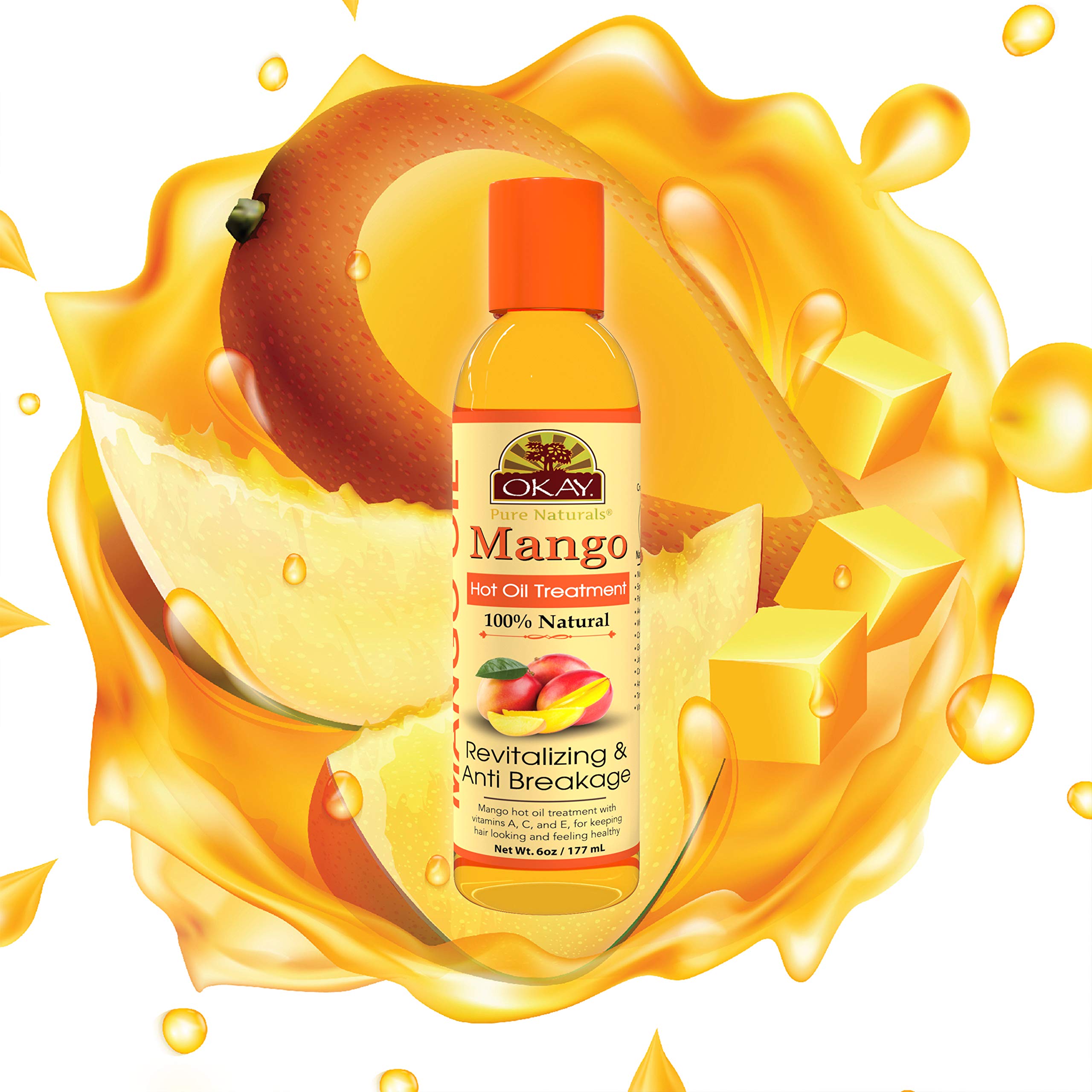 Foto 7 pulgar | Tratamiento Con Aceite Caliente Okay Mango 117 Ml - Venta Internacional.