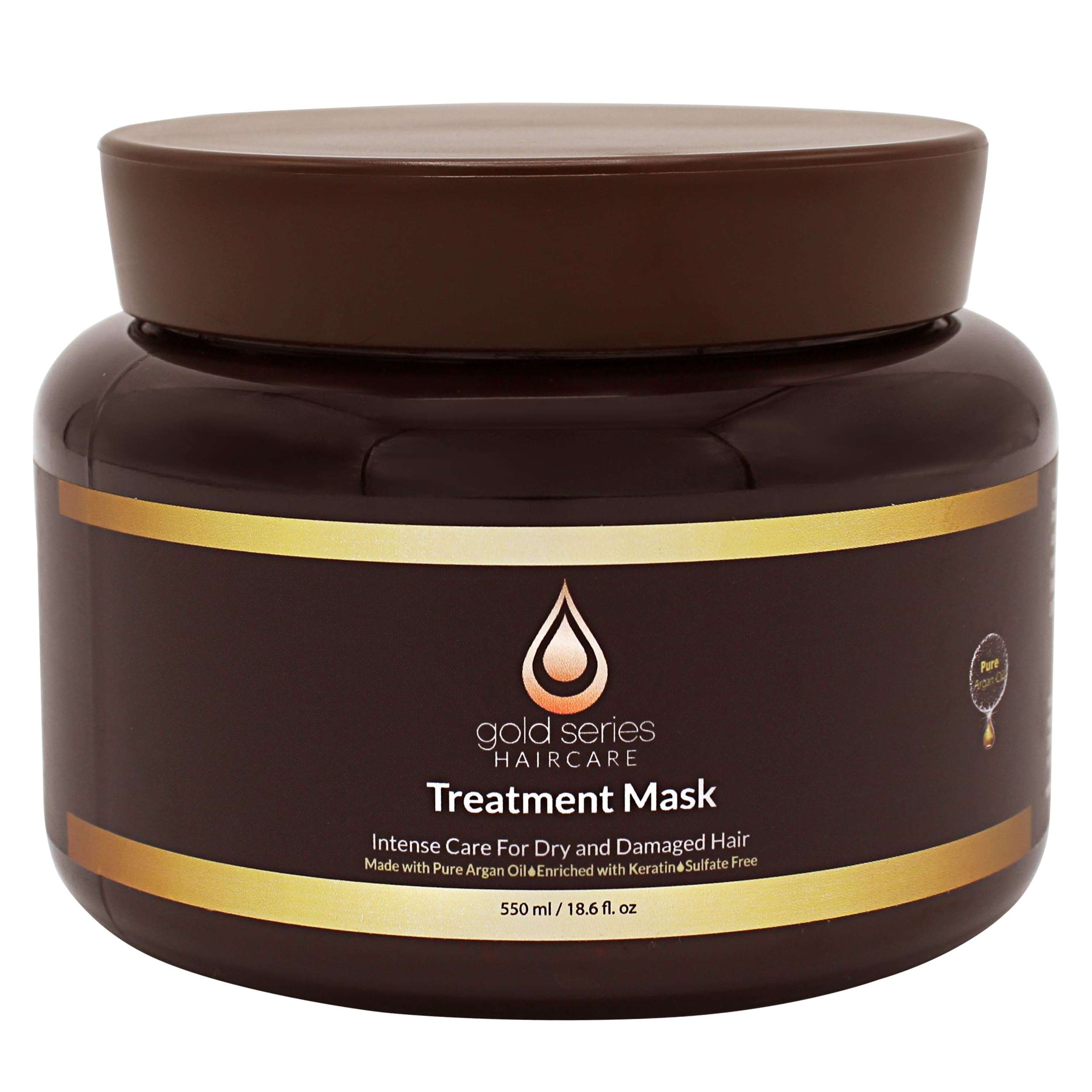 Foto 1 | Mascarilla De Tratamiento Capilar Moroccan Gold Series Deep Hydrating - Venta Internacional.