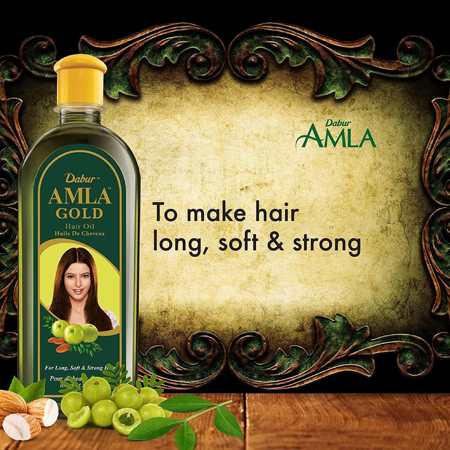 Foto 3 pulgar | Sérum Capilar Dabur Amla Gold Hidratante Para Todo Tipo De Cabello, 200 Ml - Venta Internacional.
