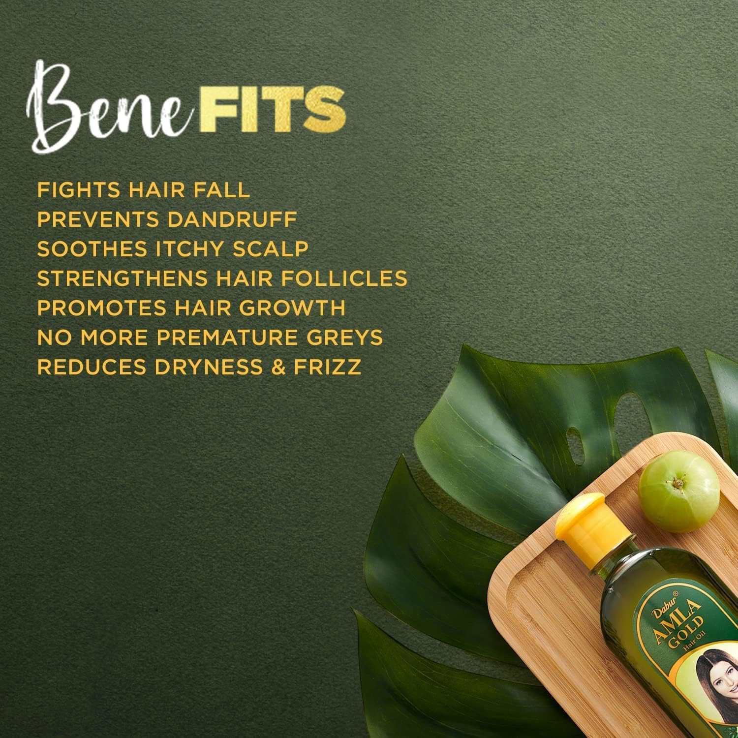 Foto 5 pulgar | Sérum Capilar Dabur Amla Gold Hidratante Para Todo Tipo De Cabello, 200 Ml - Venta Internacional.