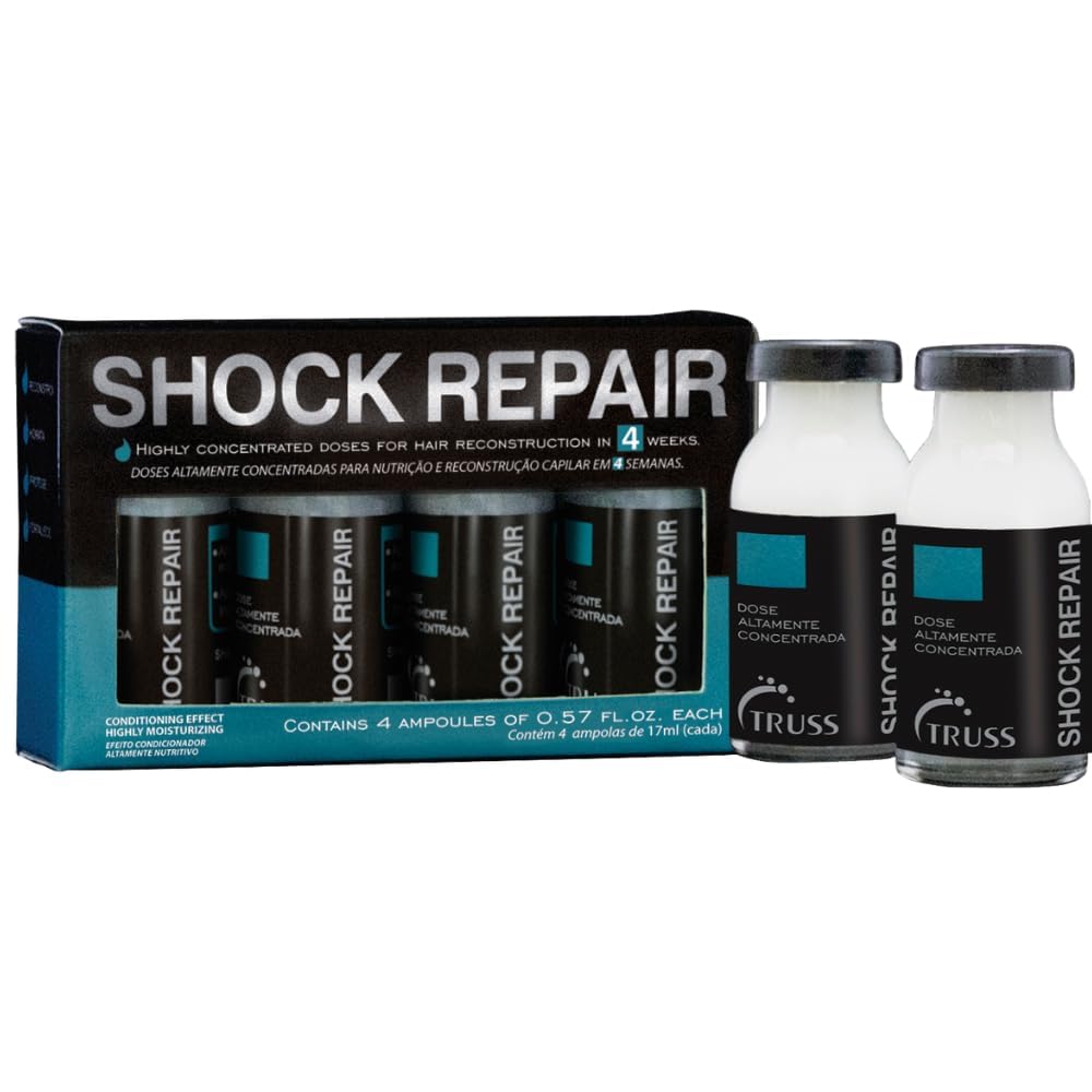 Sérum Capilar Truss Repair Shock Repair Care 4 Ampollas - Venta Internacional.