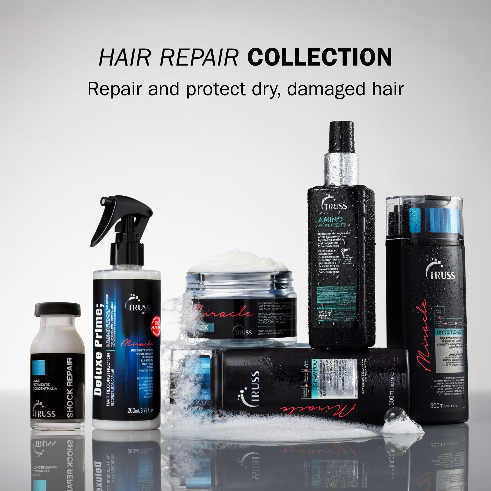 Foto 7 pulgar | Sérum Capilar Truss Repair Shock Repair Care 4 Ampollas - Venta Internacional.