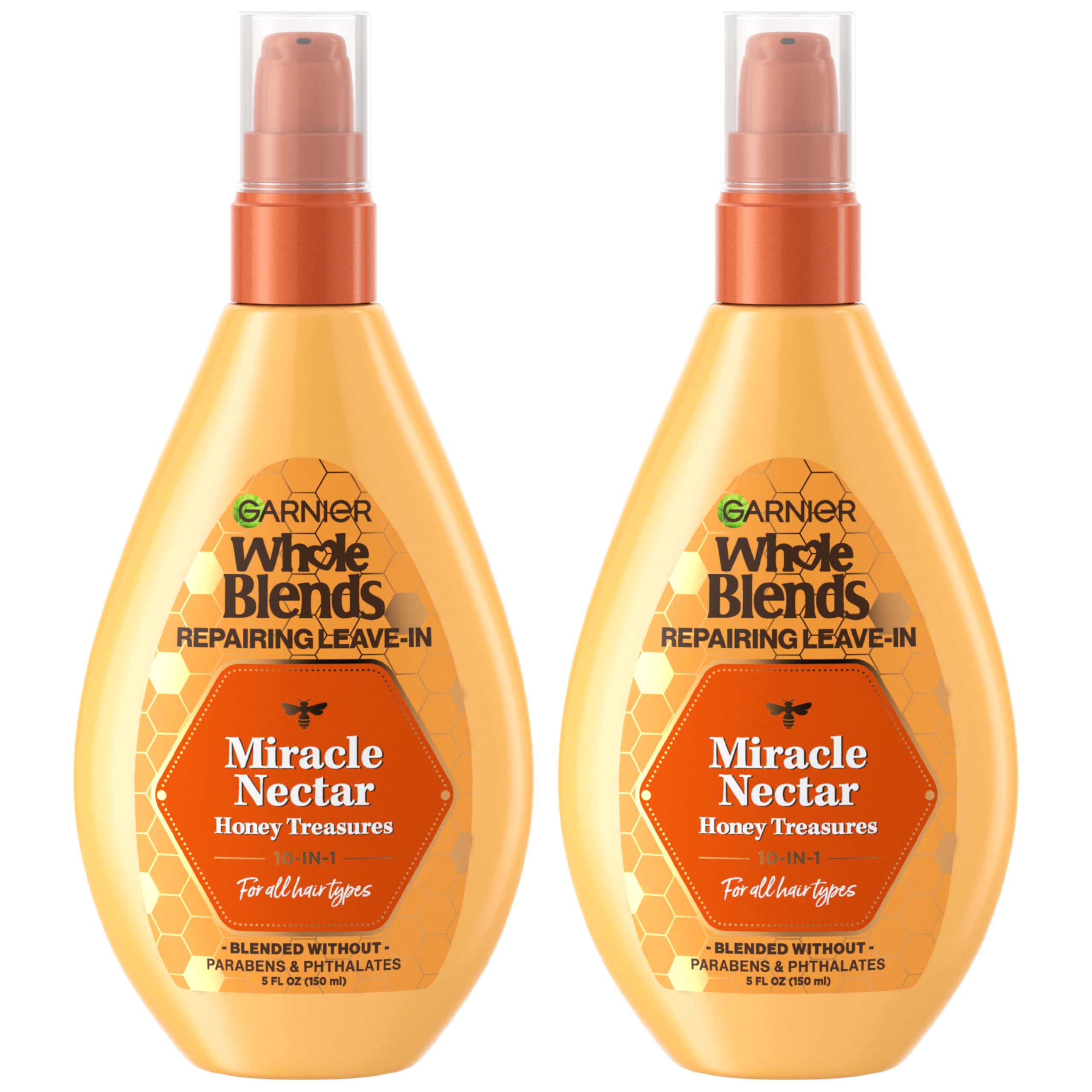 Acondicionador Sin Enjuague Garnier Whole Blends Miracle Nectar 150 Ml - Venta Internacional.