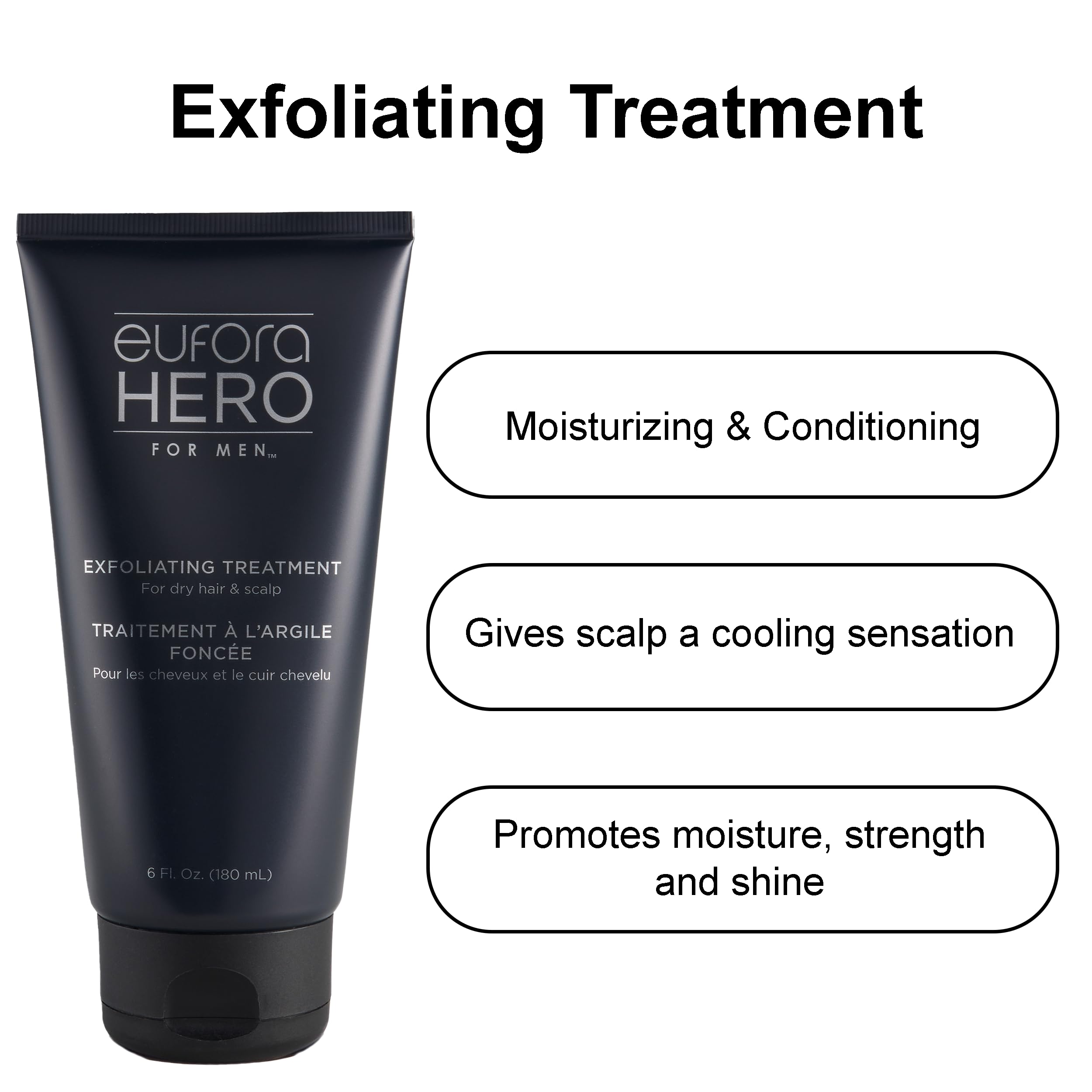 Foto 3 pulgar | Tratamiento Exfoliante Eufora Hero Para Hombre 180ml - Venta Internacional.