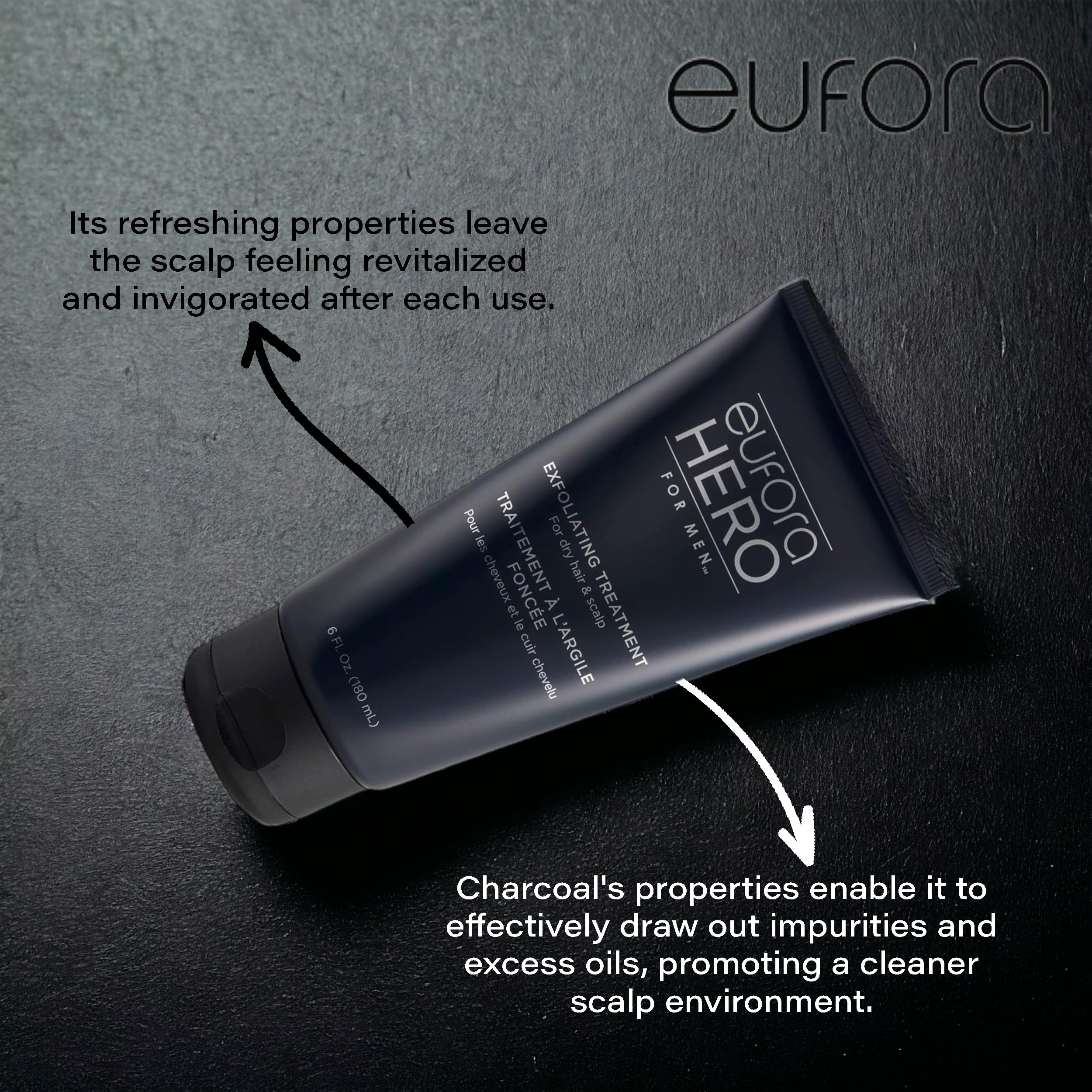 Foto 6 pulgar | Tratamiento Exfoliante Eufora Hero Para Hombre 180ml - Venta Internacional.