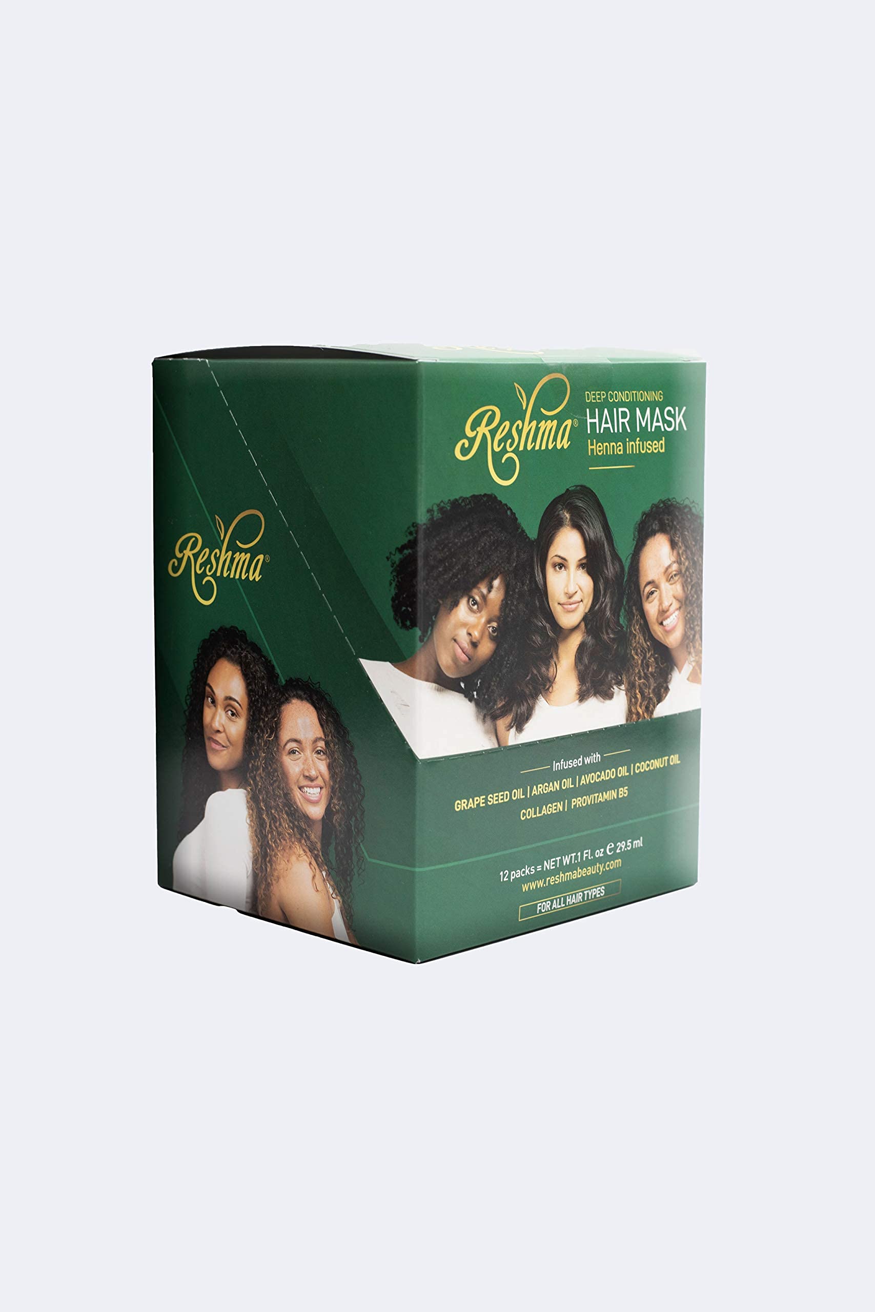 Foto 2 | Mascarilla Capilar De Acondicionamiento Profundo Reshma Beauty, 12 Unidades - Venta Internacional.