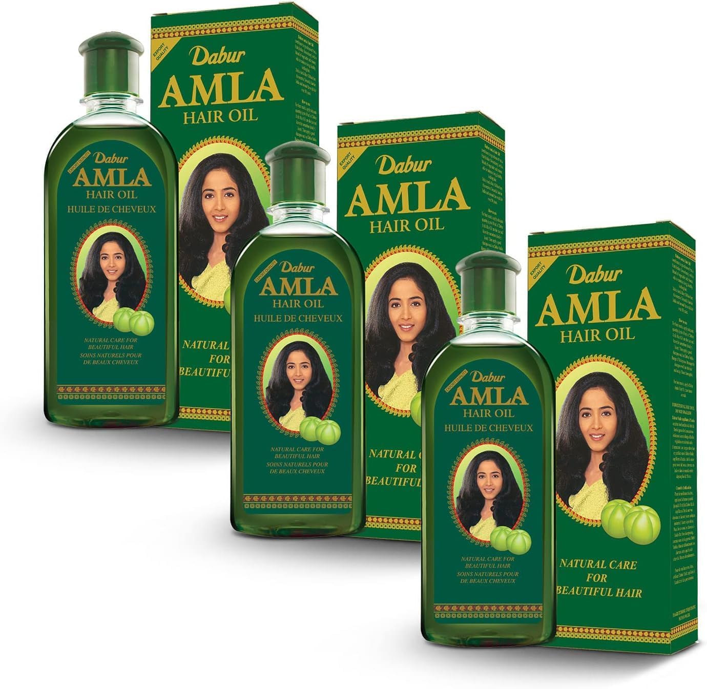 Aceites Para El Tratamiento Capilar Dabur Amla Para Hombres Y Mujeres, 500 Ml X3 - Venta Internacional.