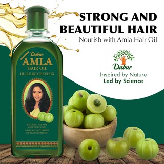 Foto 3 | Aceites Para El Tratamiento Capilar Dabur Amla Para Hombres Y Mujeres, 500 Ml X3 - Venta Internacional.
