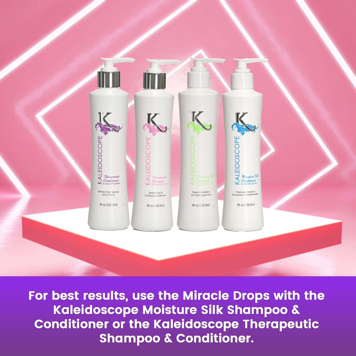 Foto 5 pulgar | Aceite De Coco Kaleidoscope Miracle Drops 60 Ml - Venta Internacional.