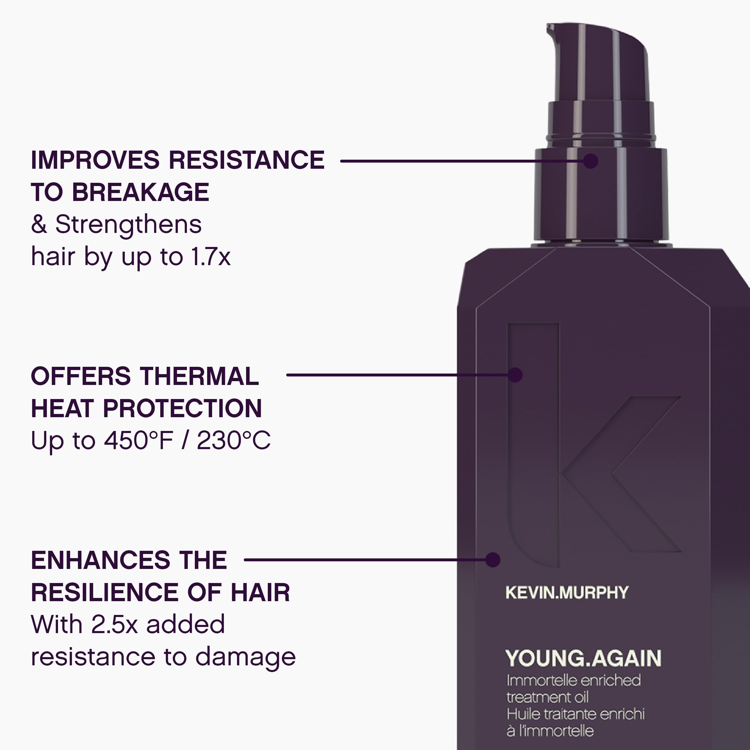 Foto 5 pulgar | Aceite De Tratamiento Kevin Murphy Young Again Immortelle 100ml - Venta Internacional.