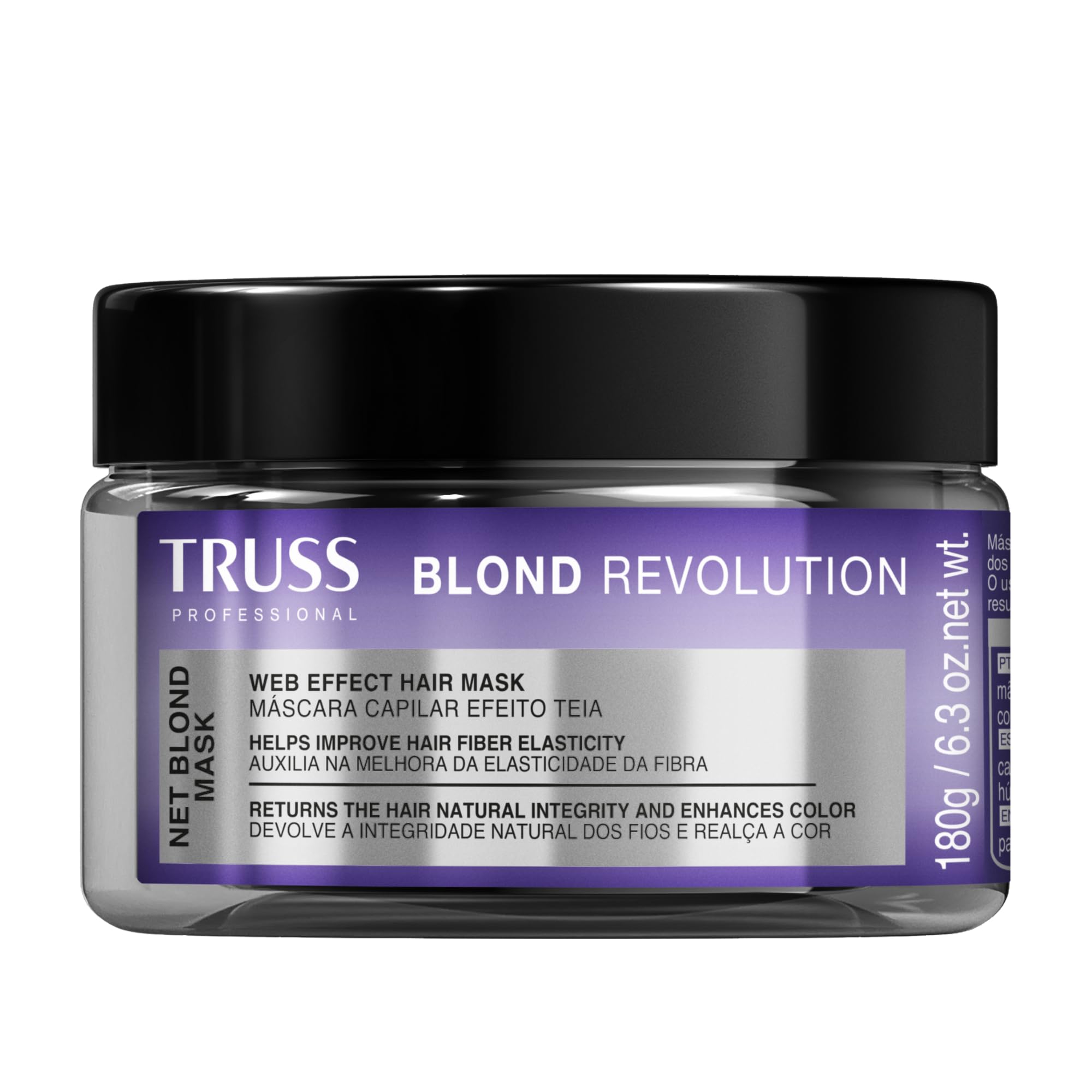 Mascarilla Capilar Truss Blond Revolution Net Blond Que Realza El Color 185 Ml - Venta Internacional.