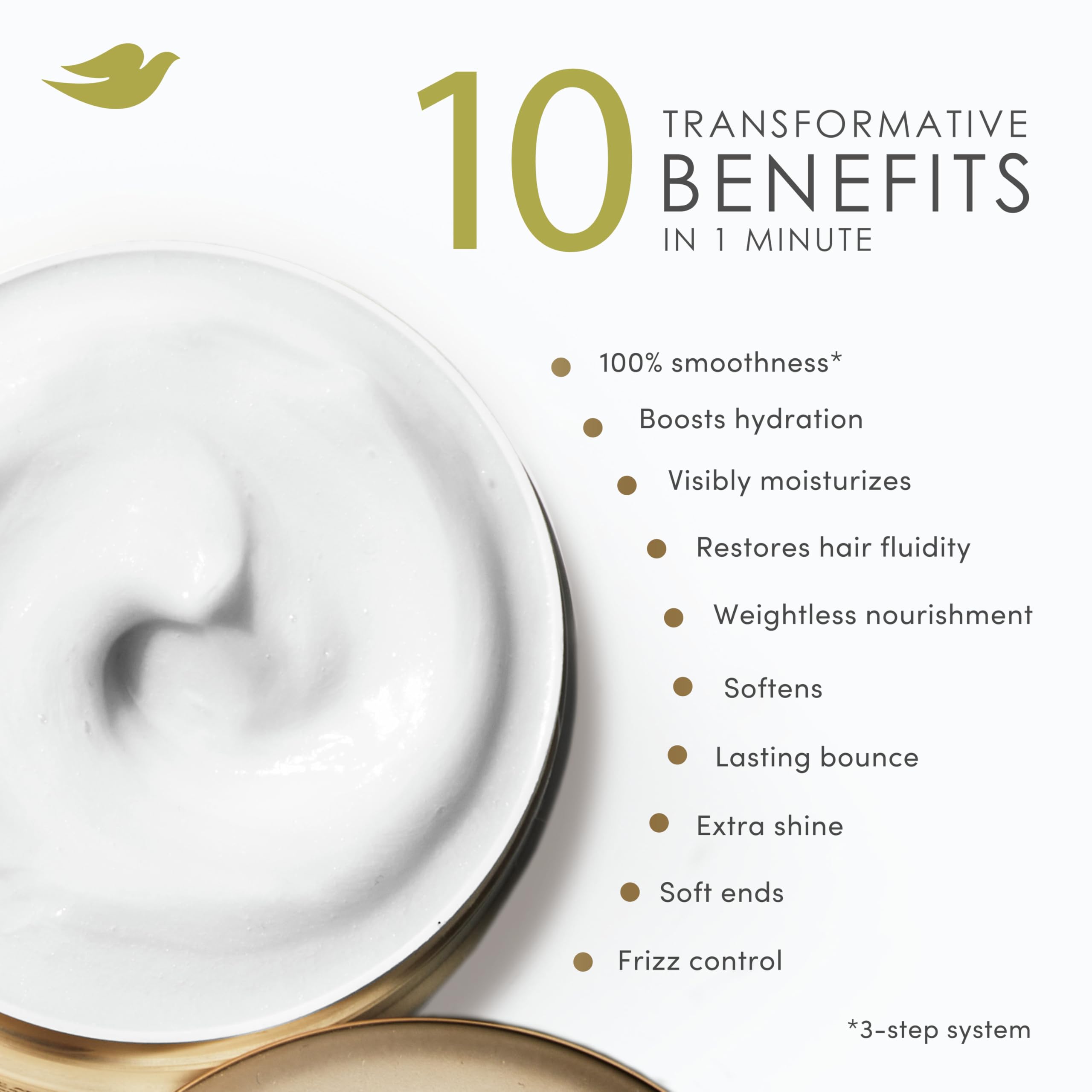 Foto 3 | Mascarilla Capilar Dove Hidratante Hialurónica Hialurónica 10 En 1 270 Ml - Venta Internacional.