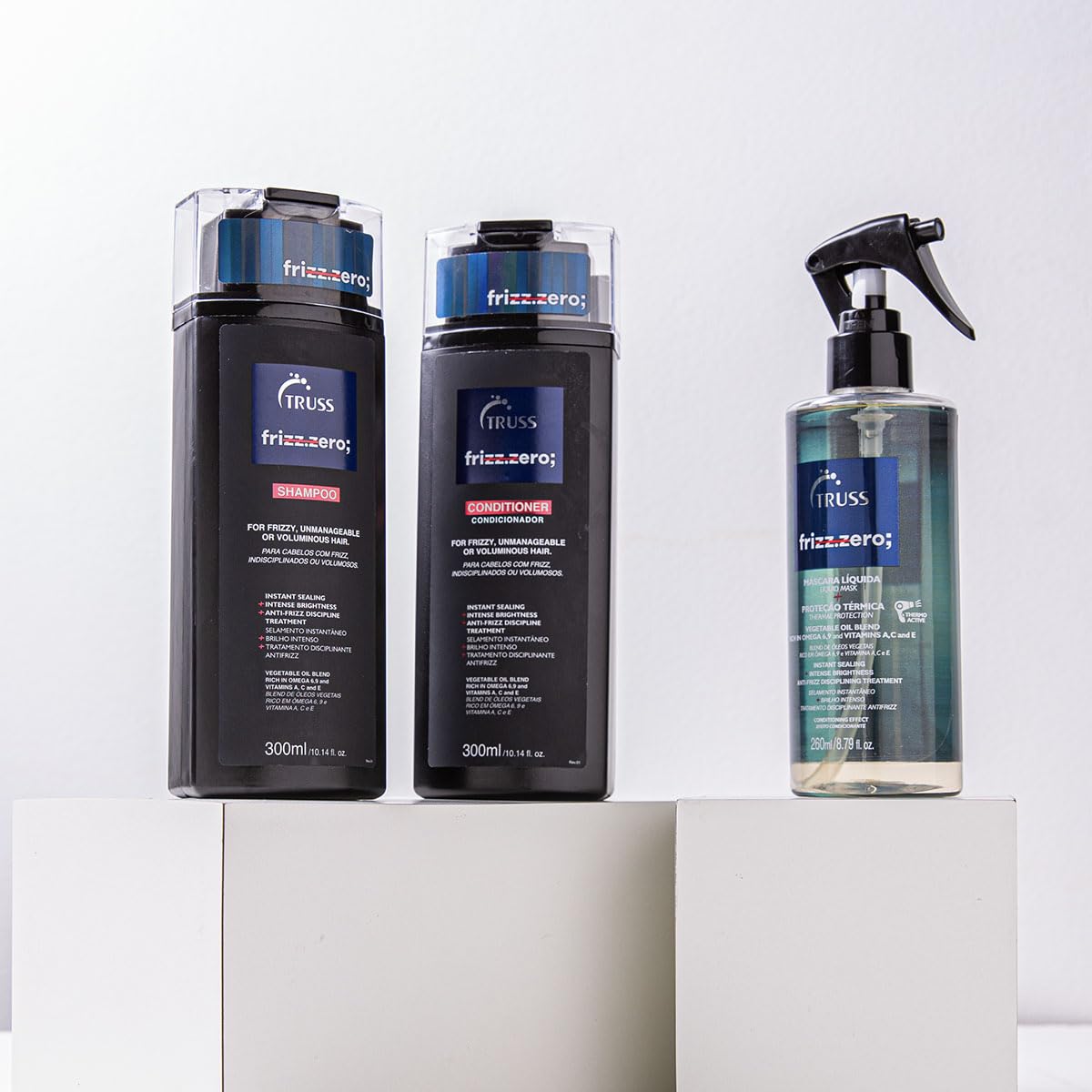 Foto 3 pulgar | Mascarilla Capilar Truss Frizz Zero Liquid Anti Frizz 260 Ml - Venta Internacional.