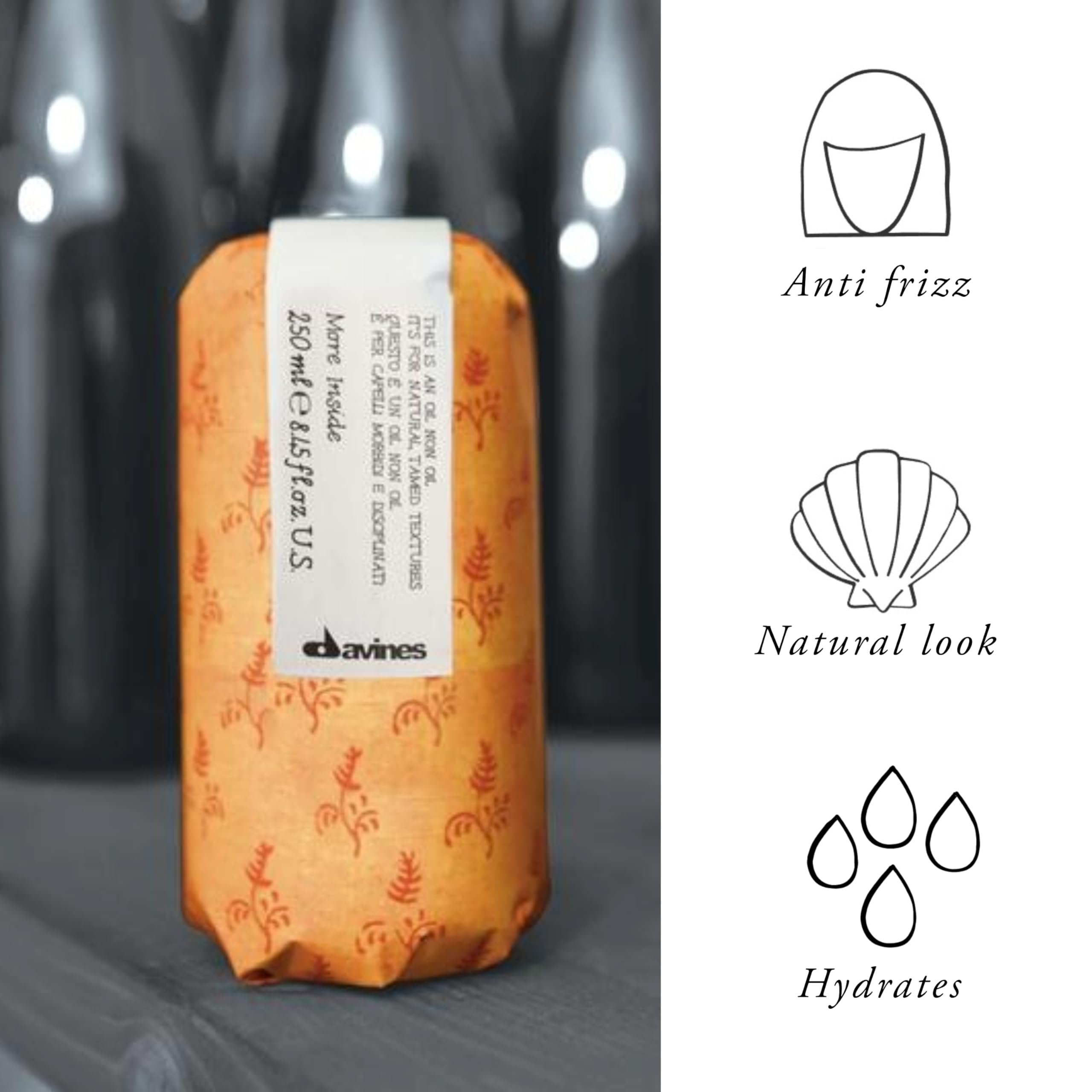 Foto 5 | Aceite Capilar Davines Este Es Un Aceite Sin Aceite, 250 Ml, De Aspecto Natural - Venta Internacional.