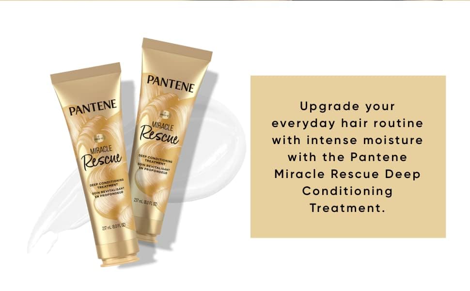 Foto 4 pulgar | Mascarilla Capilar Pantene Miracle Rescue Pro-v 240 Ml (paquete De 3) - Venta Internacional.