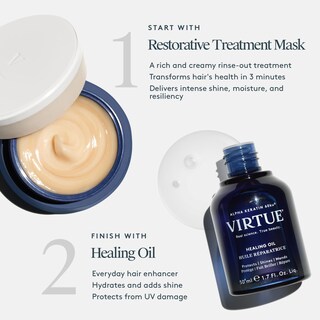Foto 4 | Mascarilla Capilar Treatment Virtue Restorative Con Queratina 60 Ml - Venta Internacional.
